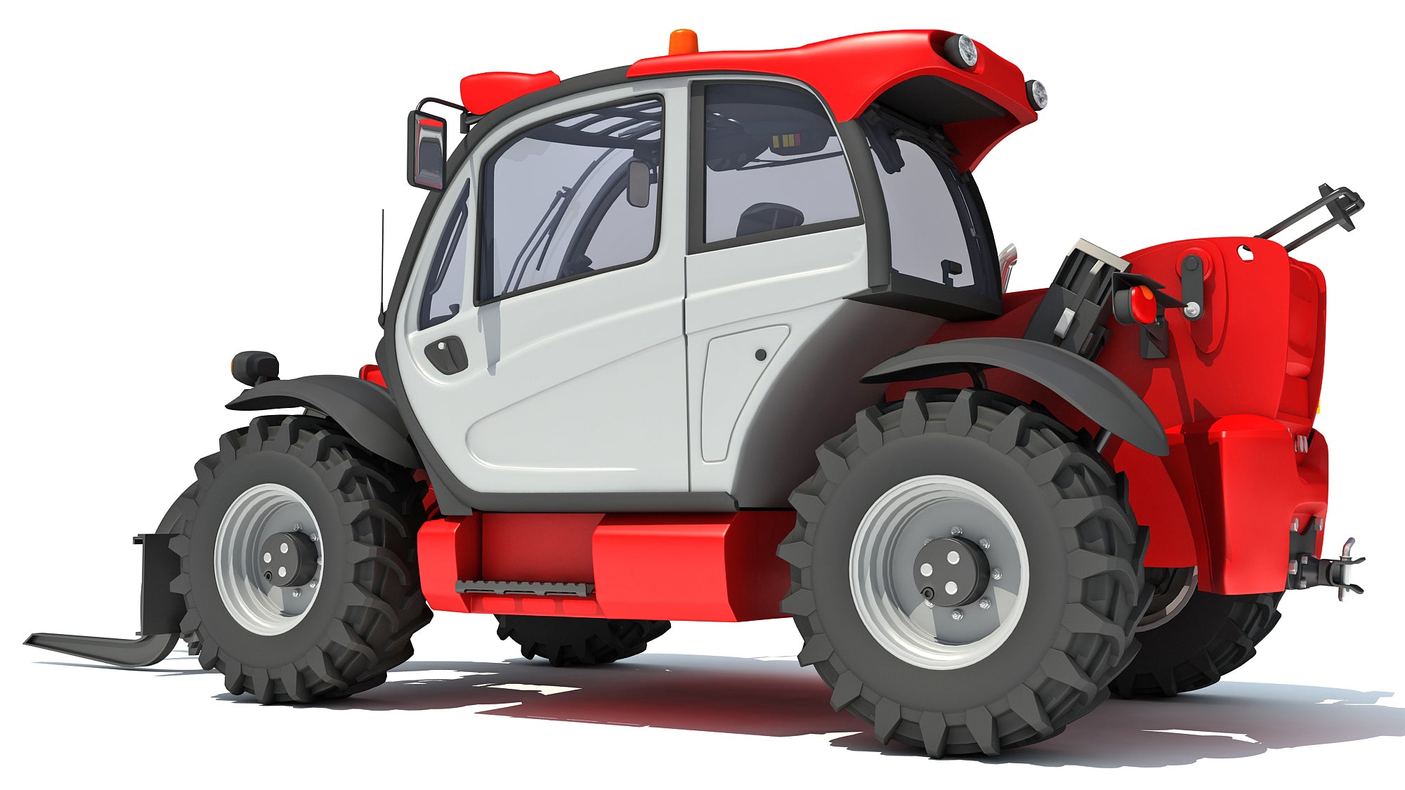 Telehandler 3D Model