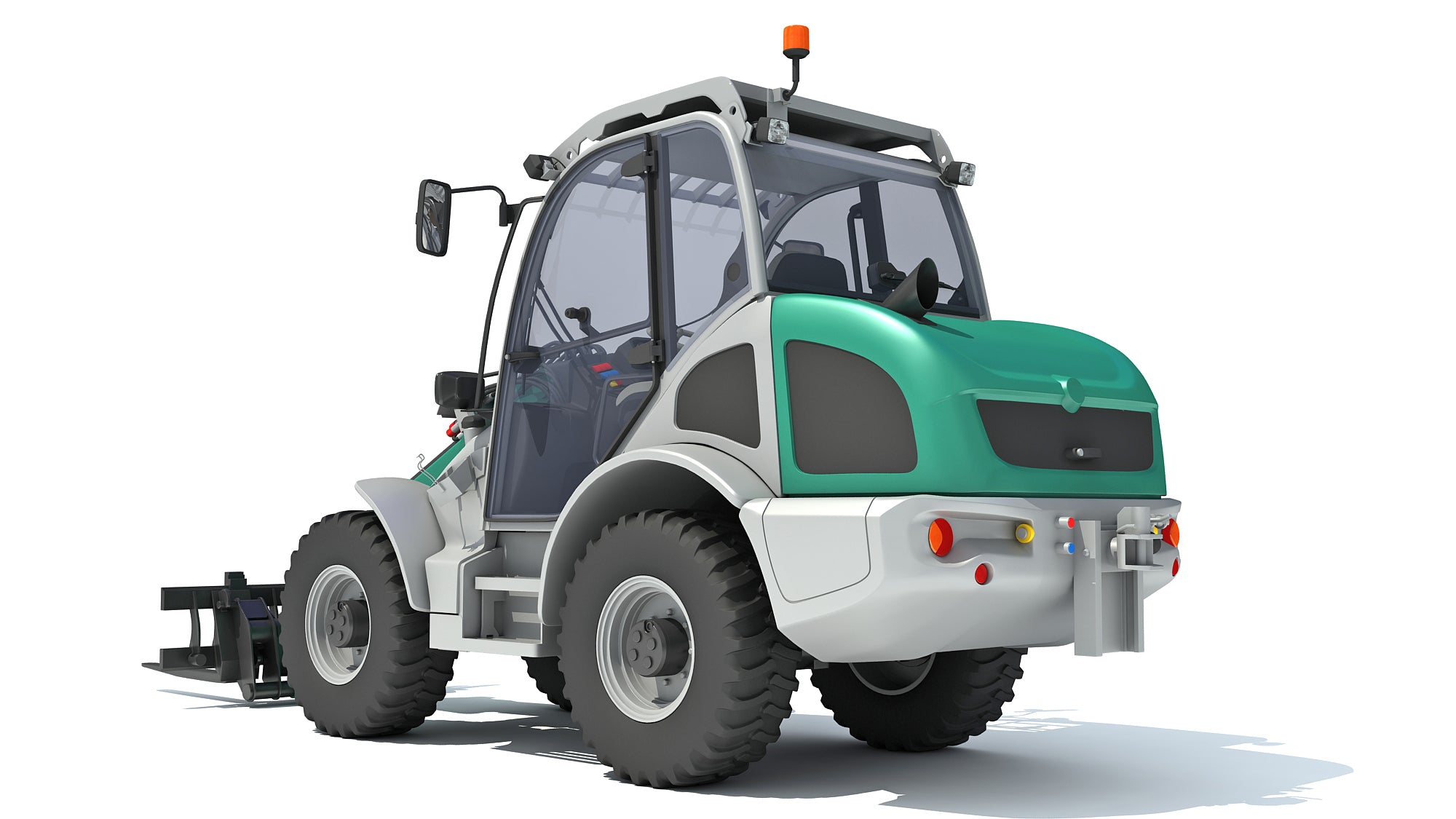 3D Wheel Loader