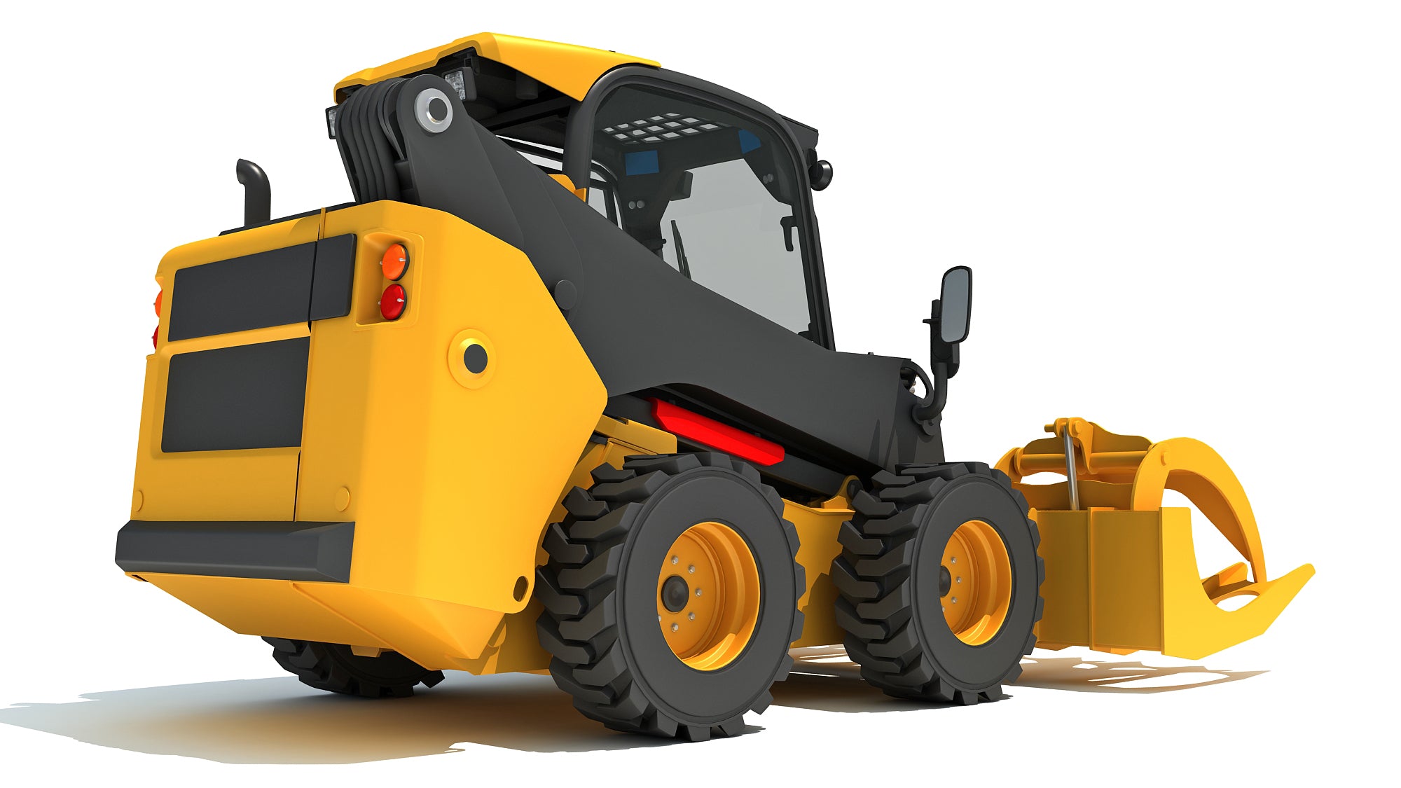 Log Fork Skid Steer Loader