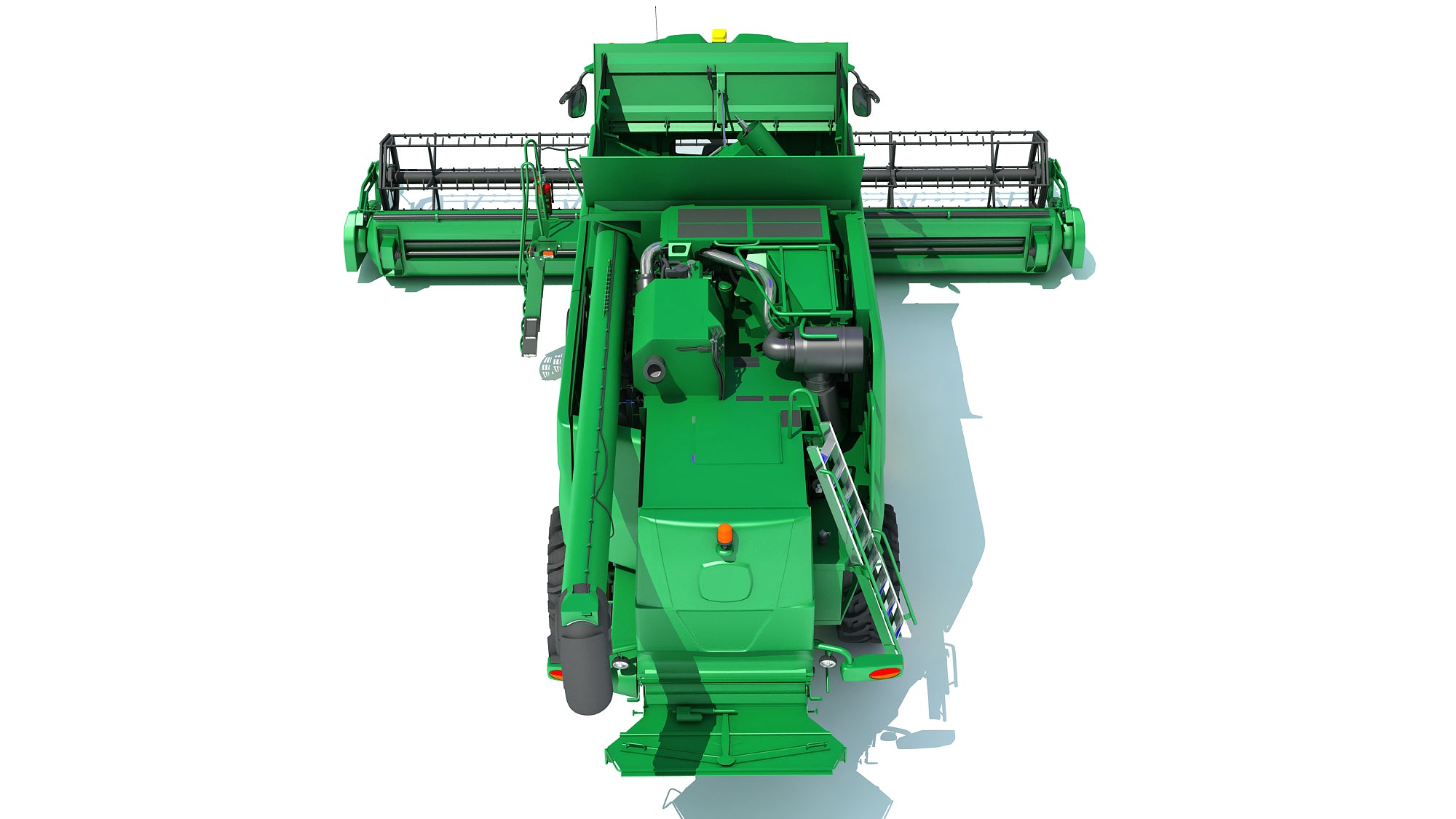 Tracked Combine Harvester