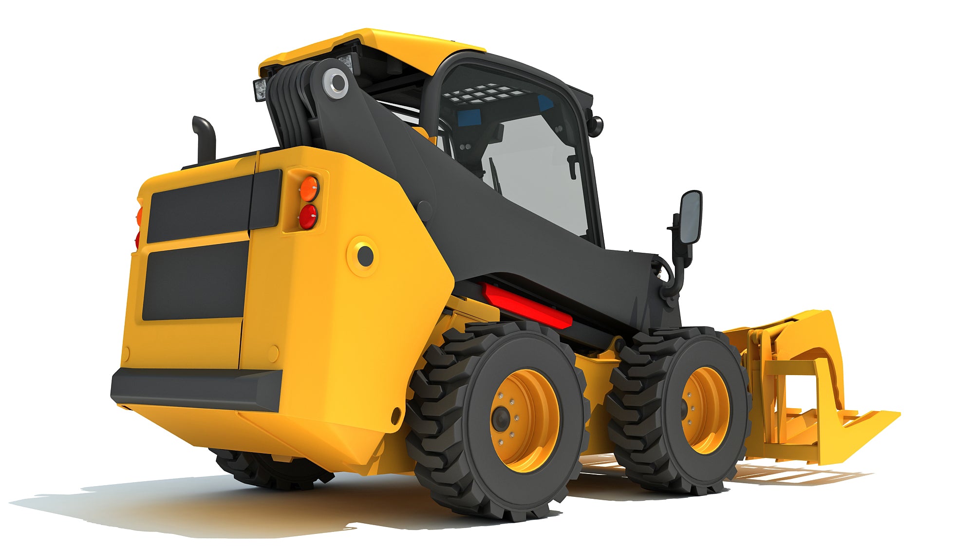 Log Fork Skid Steer Loader