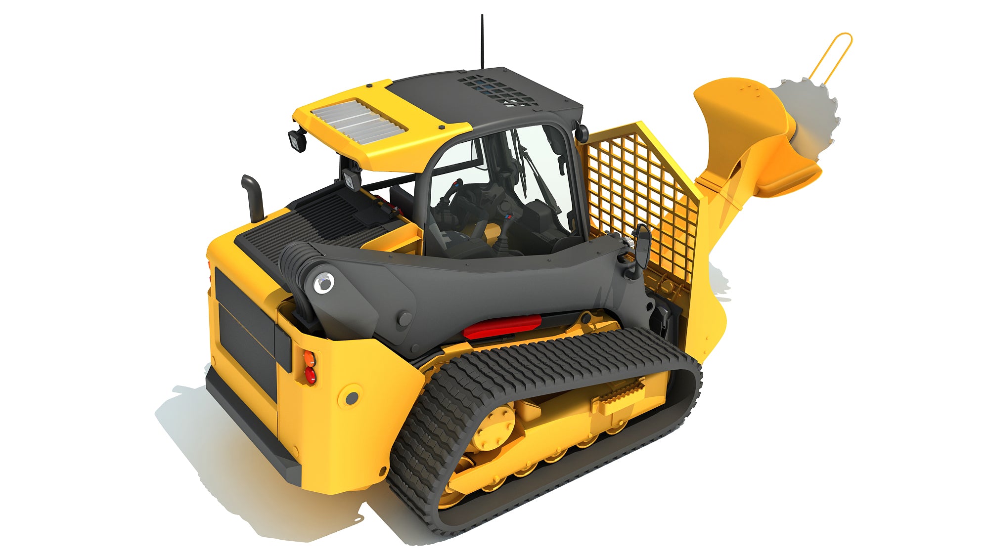 Skid Steer Loader Tree Cutter
