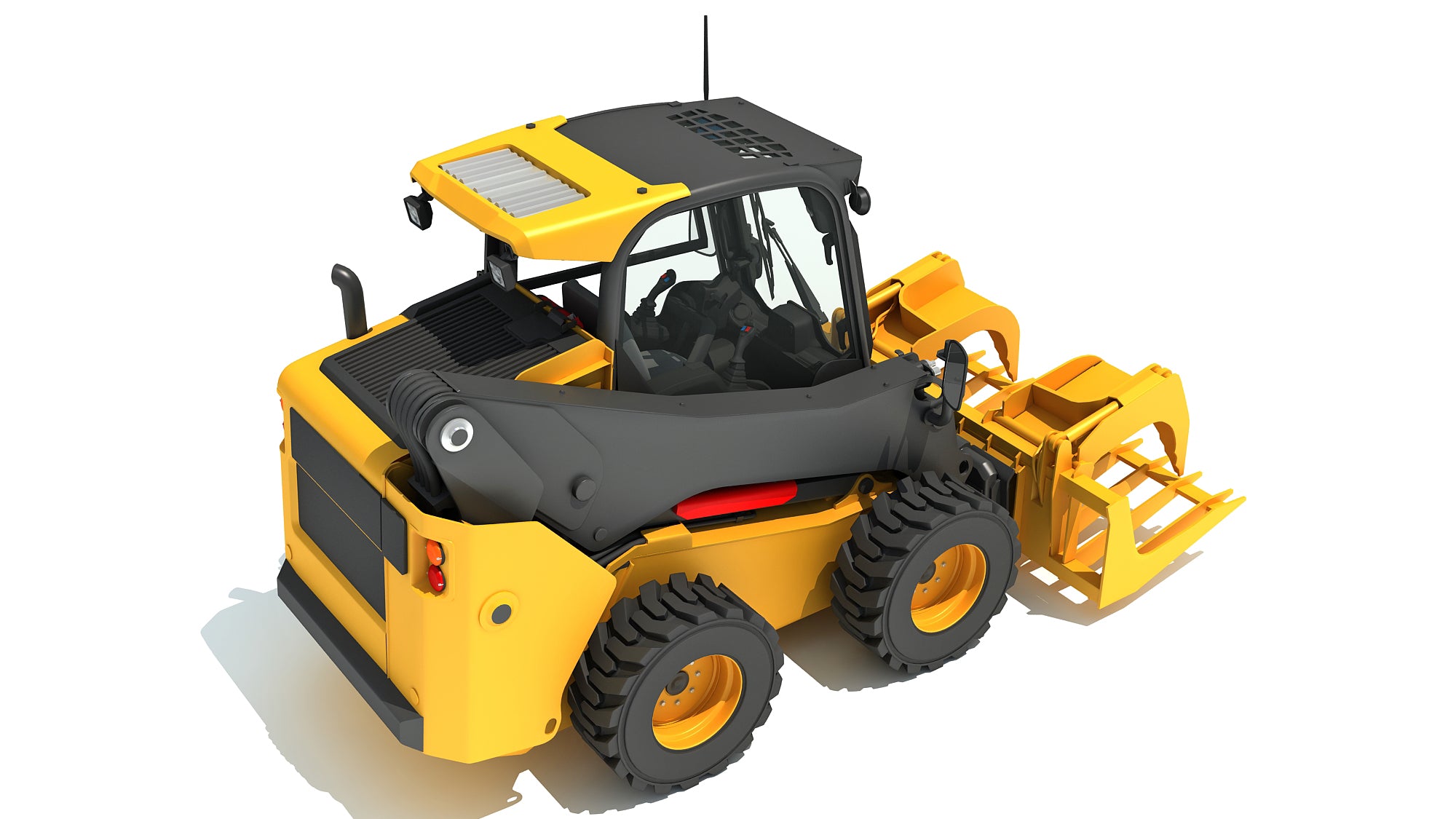 Log Fork Skid Steer Loader