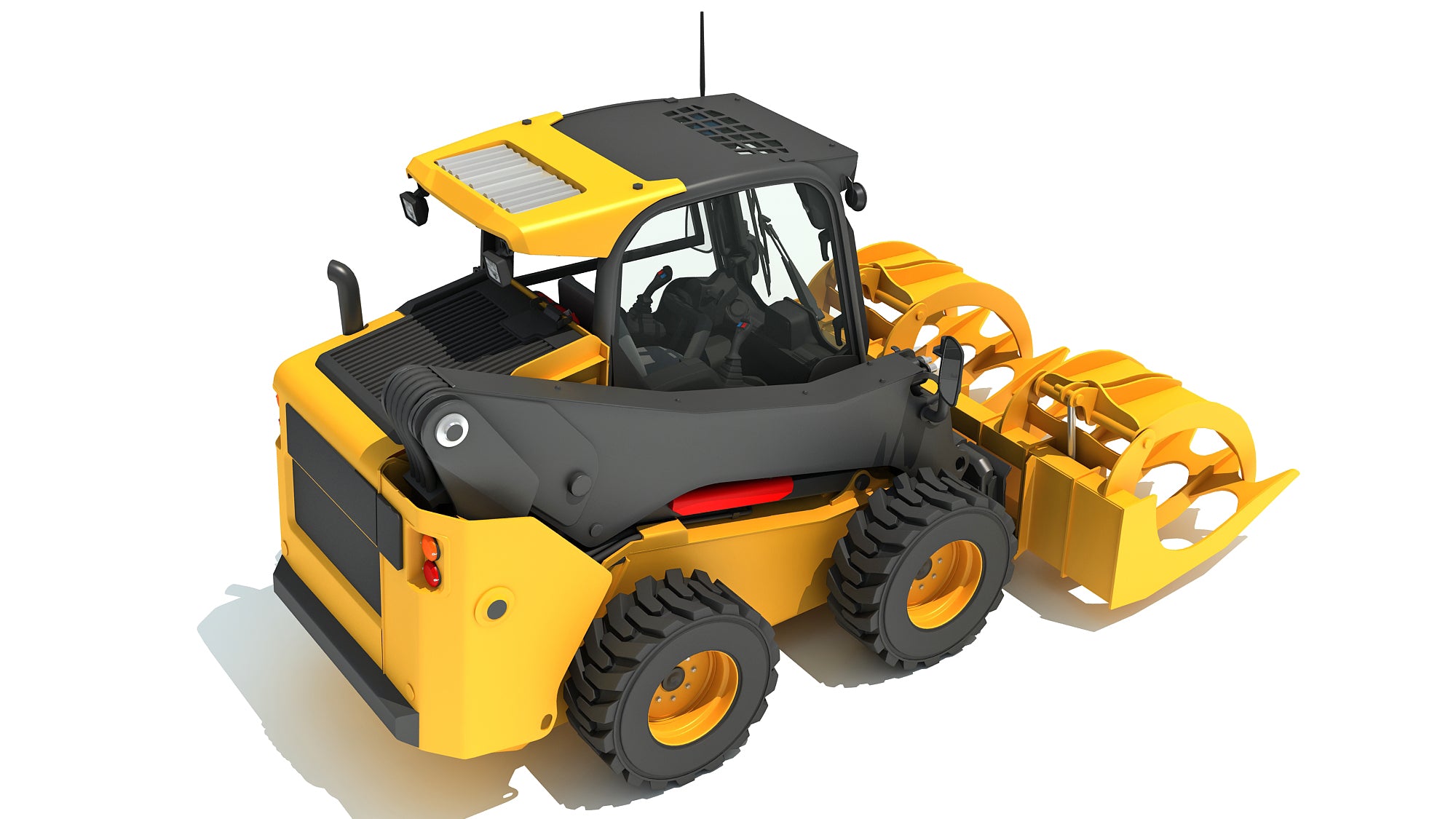 Log Fork Skid Steer Loader