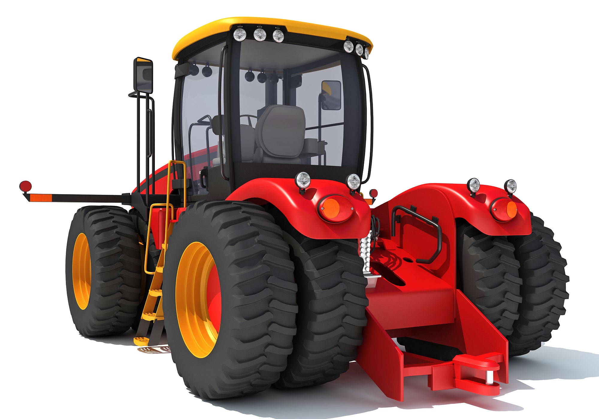 Versatile Wheeled Articulated Tractor