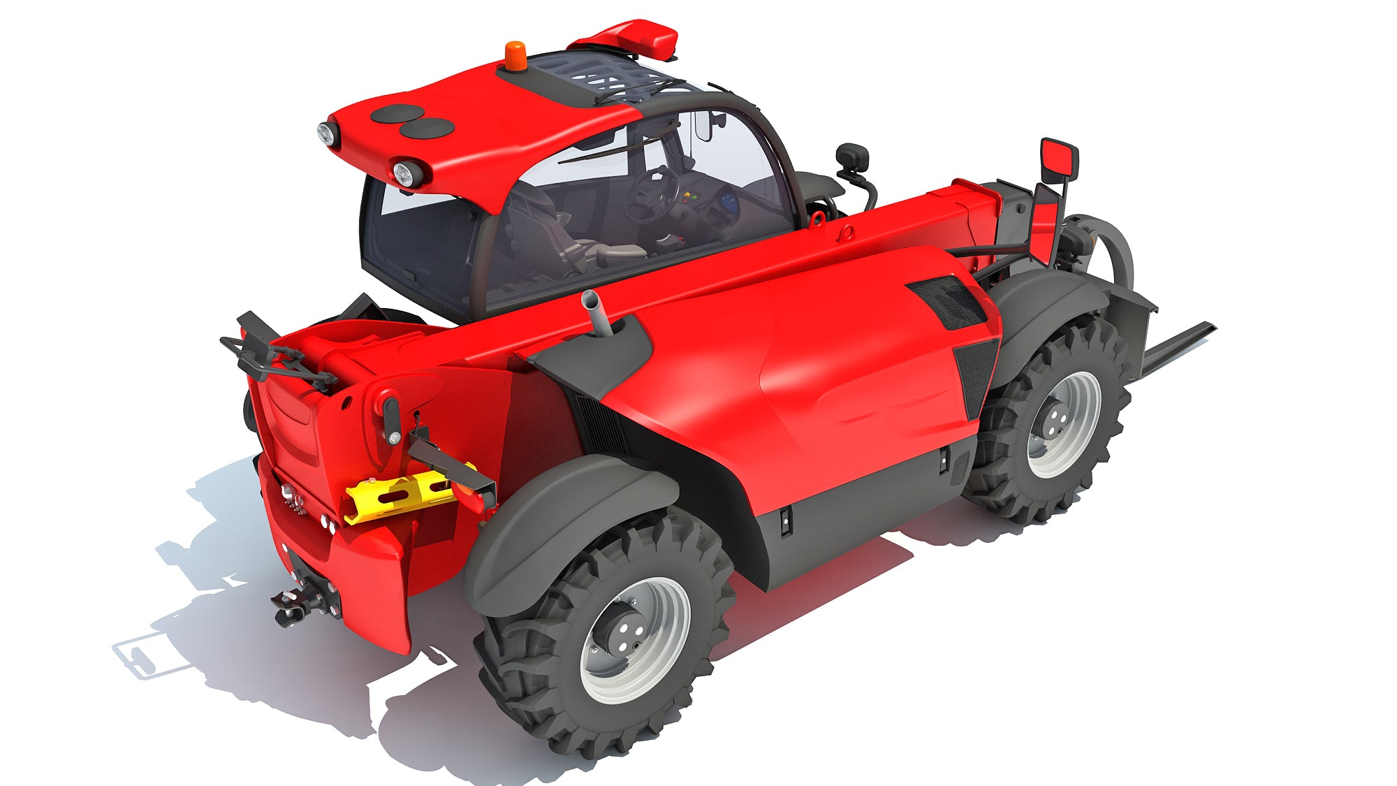 Telehandler 3D Model