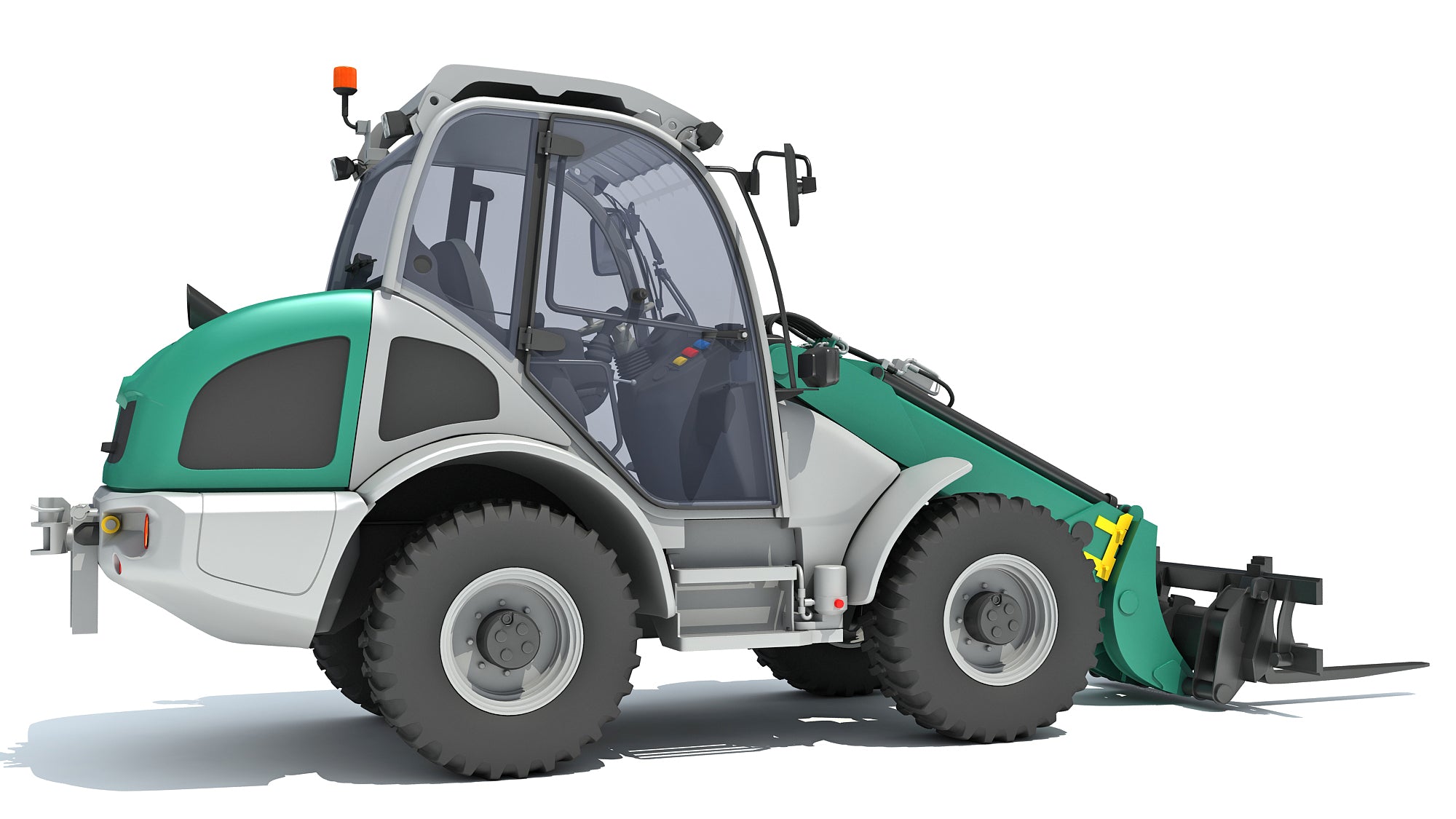 3D Wheel Loader