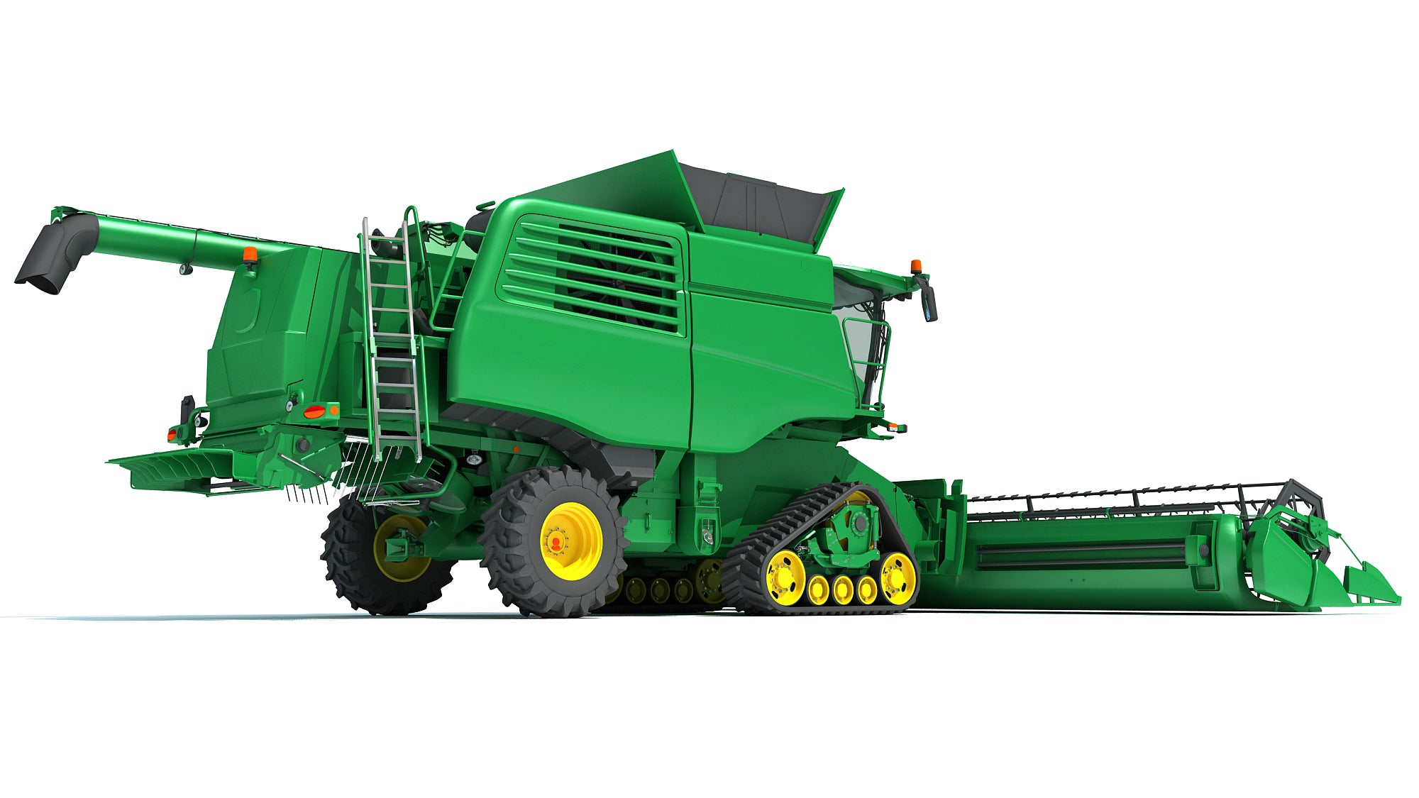 Tracked Combine Harvester