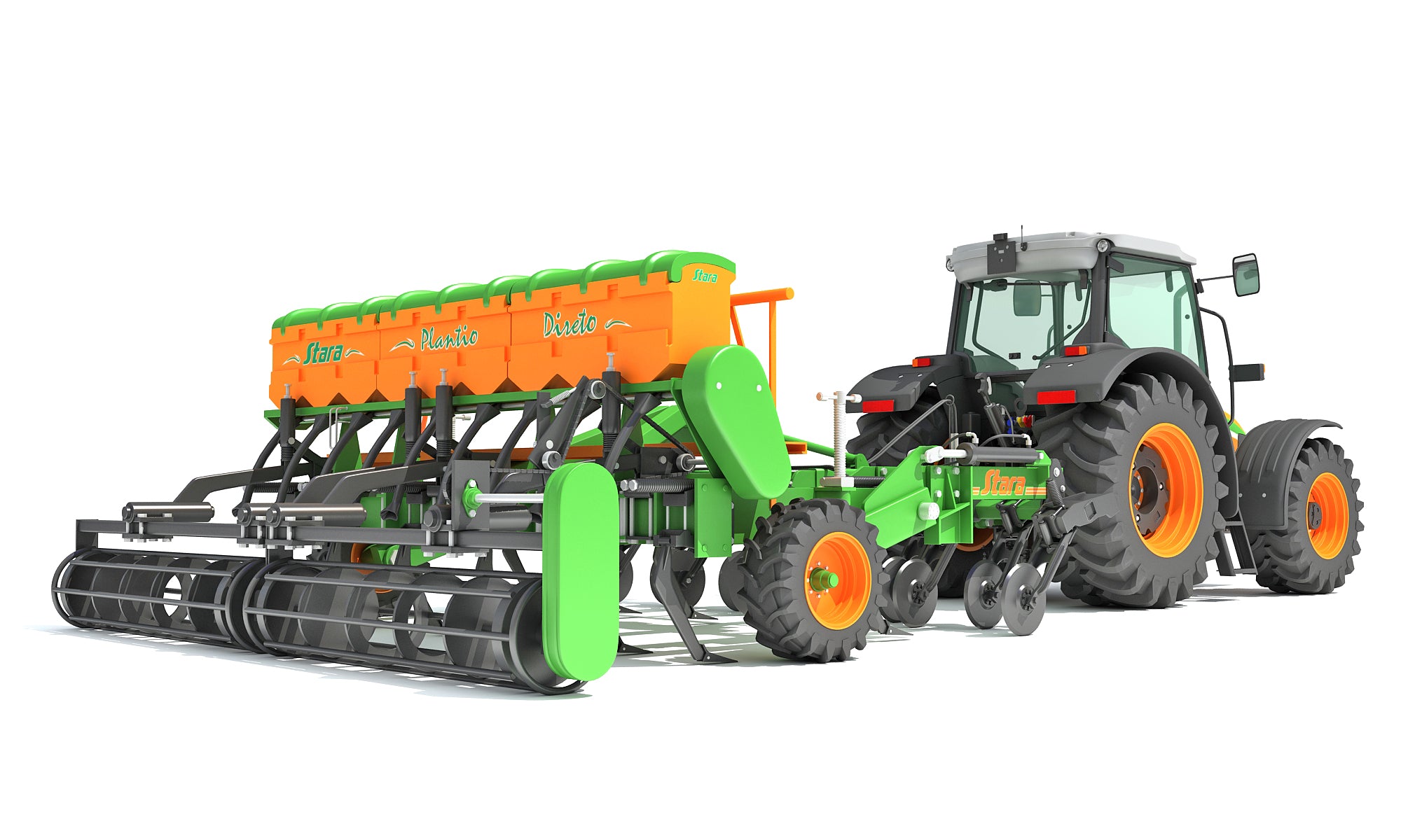 Stara Tractor with Seed Drill