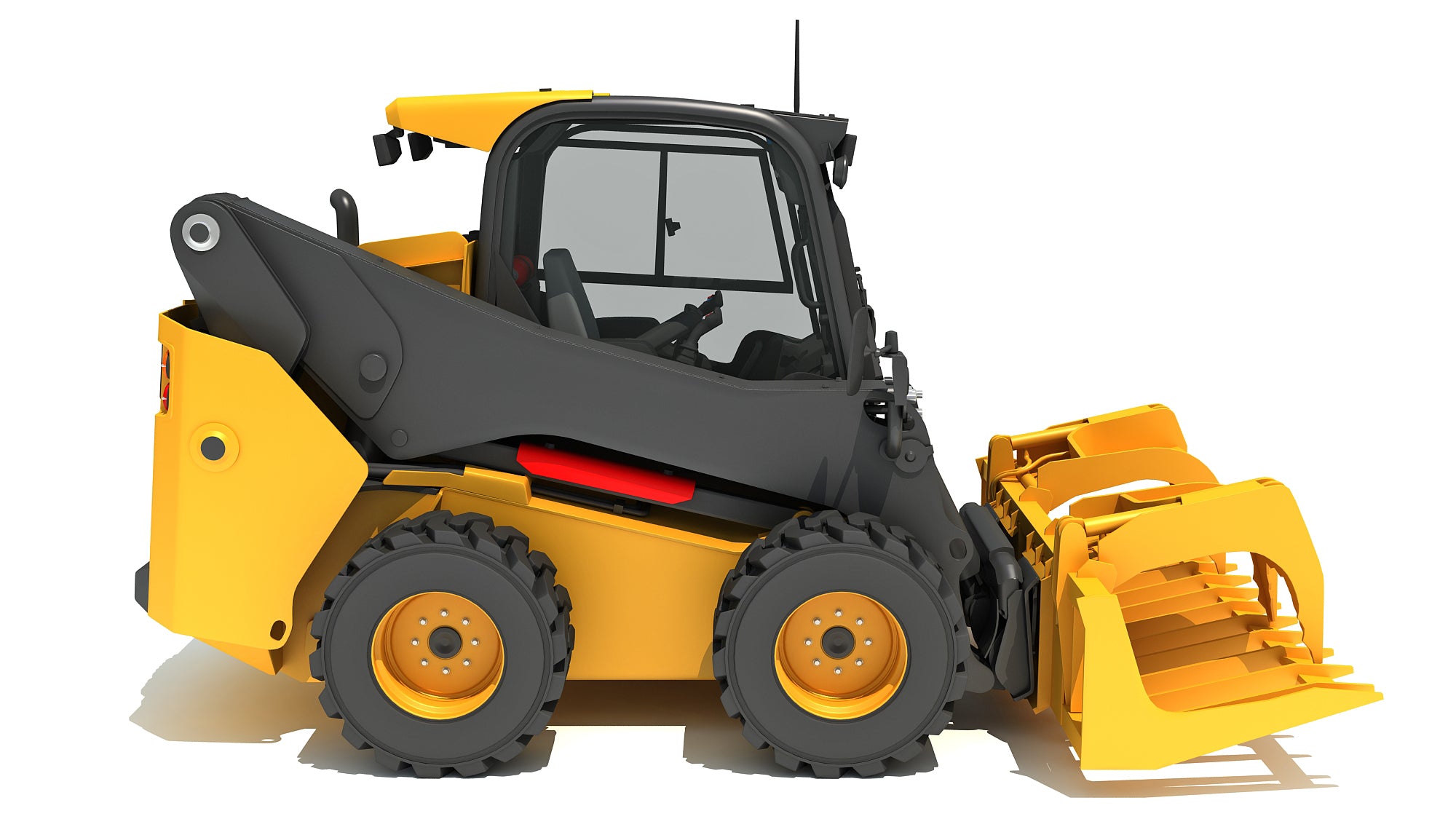 Log Fork Skid Steer Loader