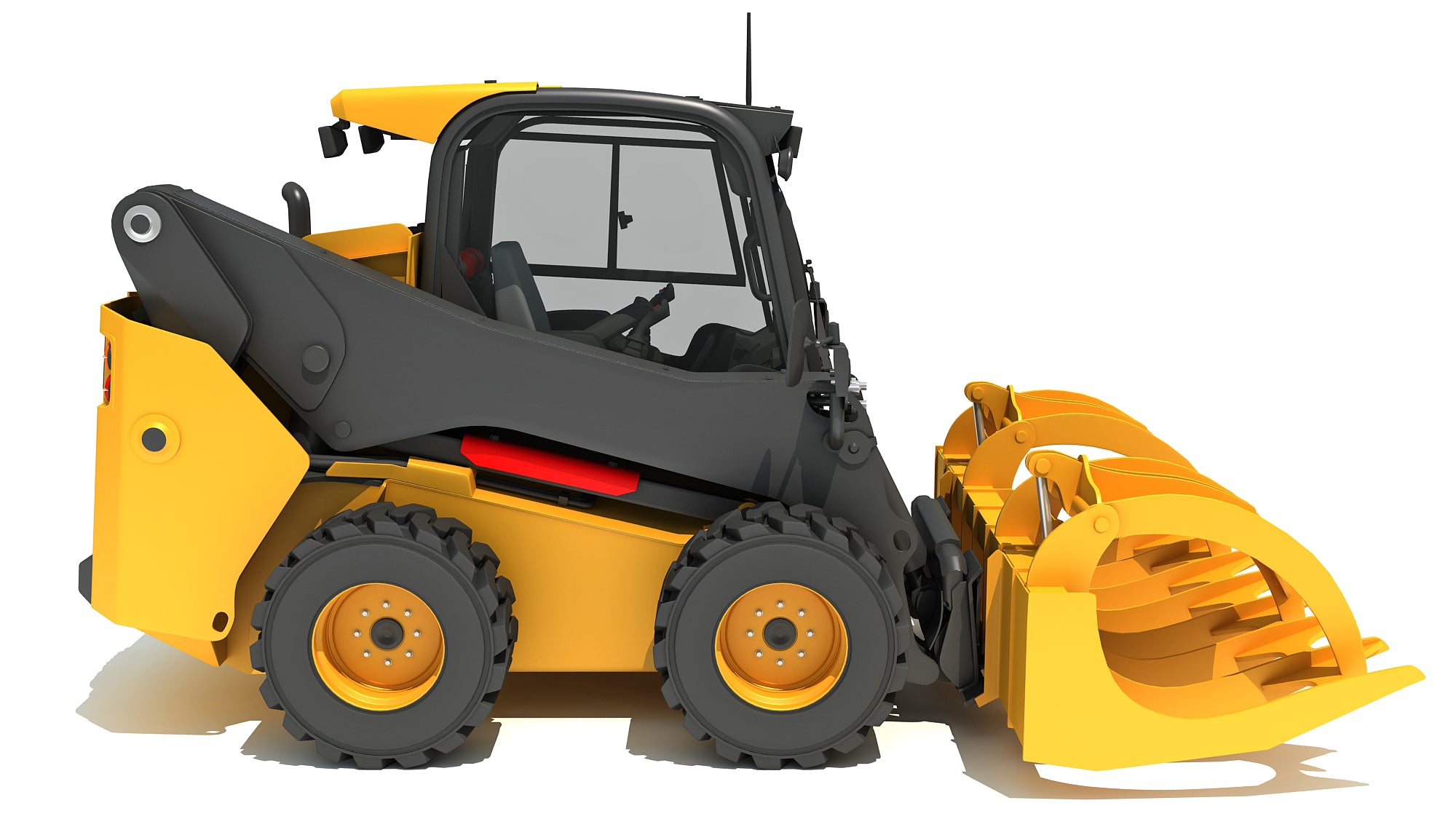 Log Fork Skid Steer Loader