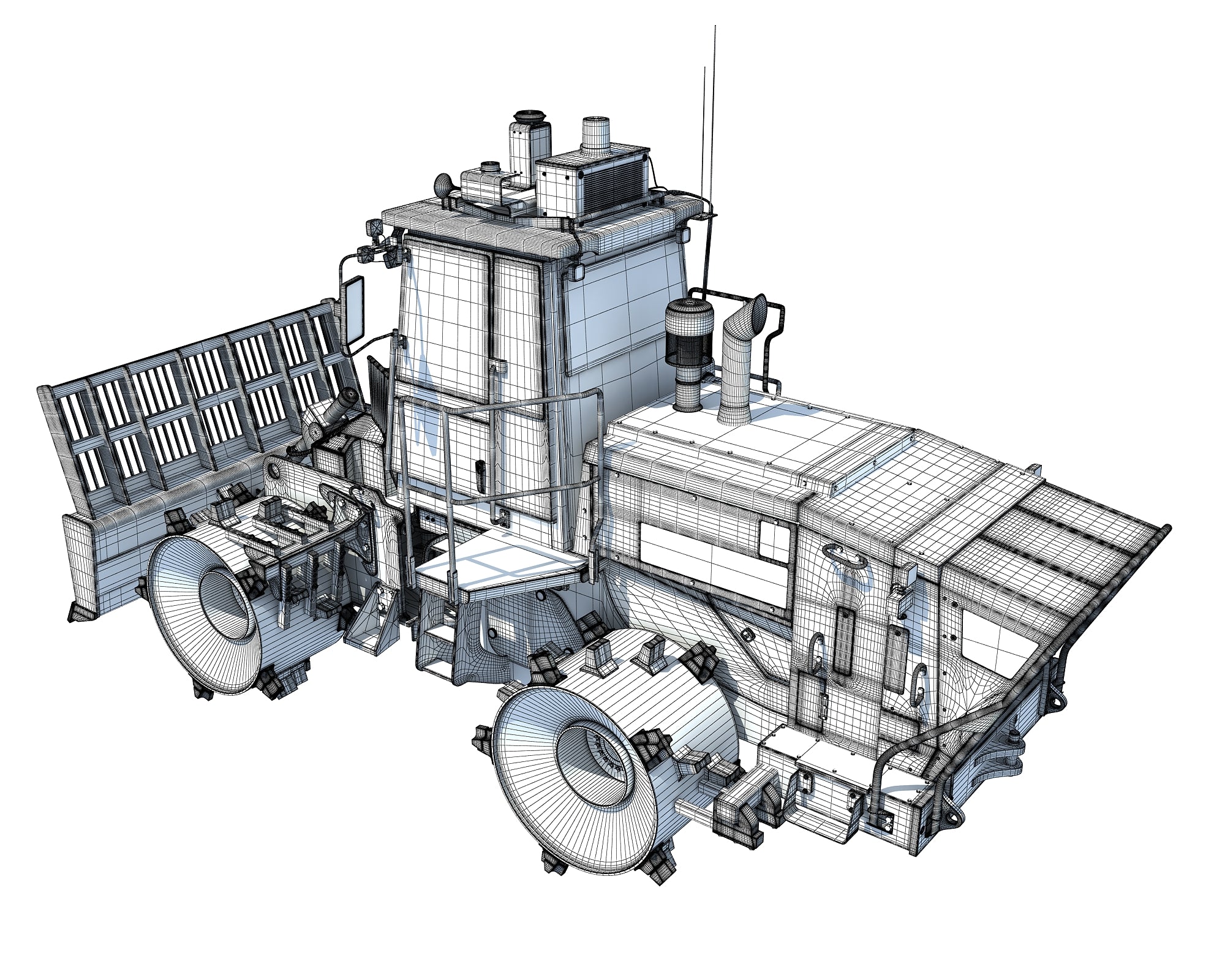 Landfill Compactor 3D Models