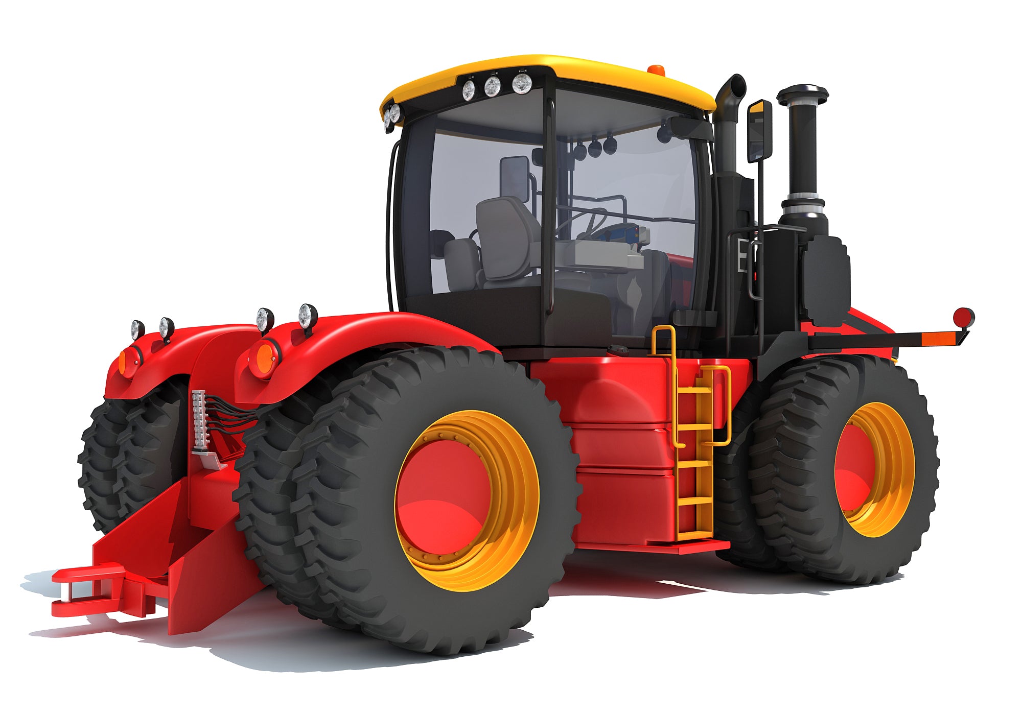 Versatile Wheeled Articulated Tractor