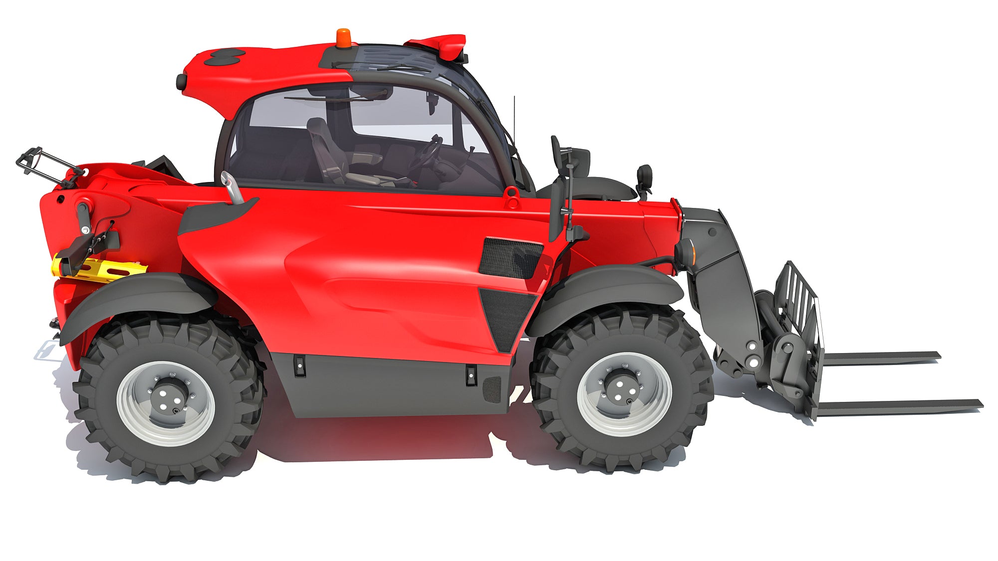 3D Telescopic Forklift