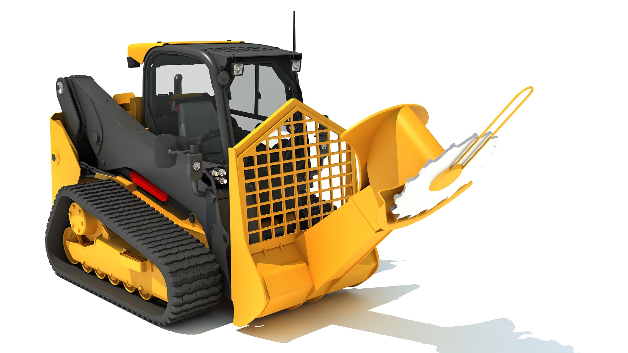 Skid Steer Loader Tree Cutter