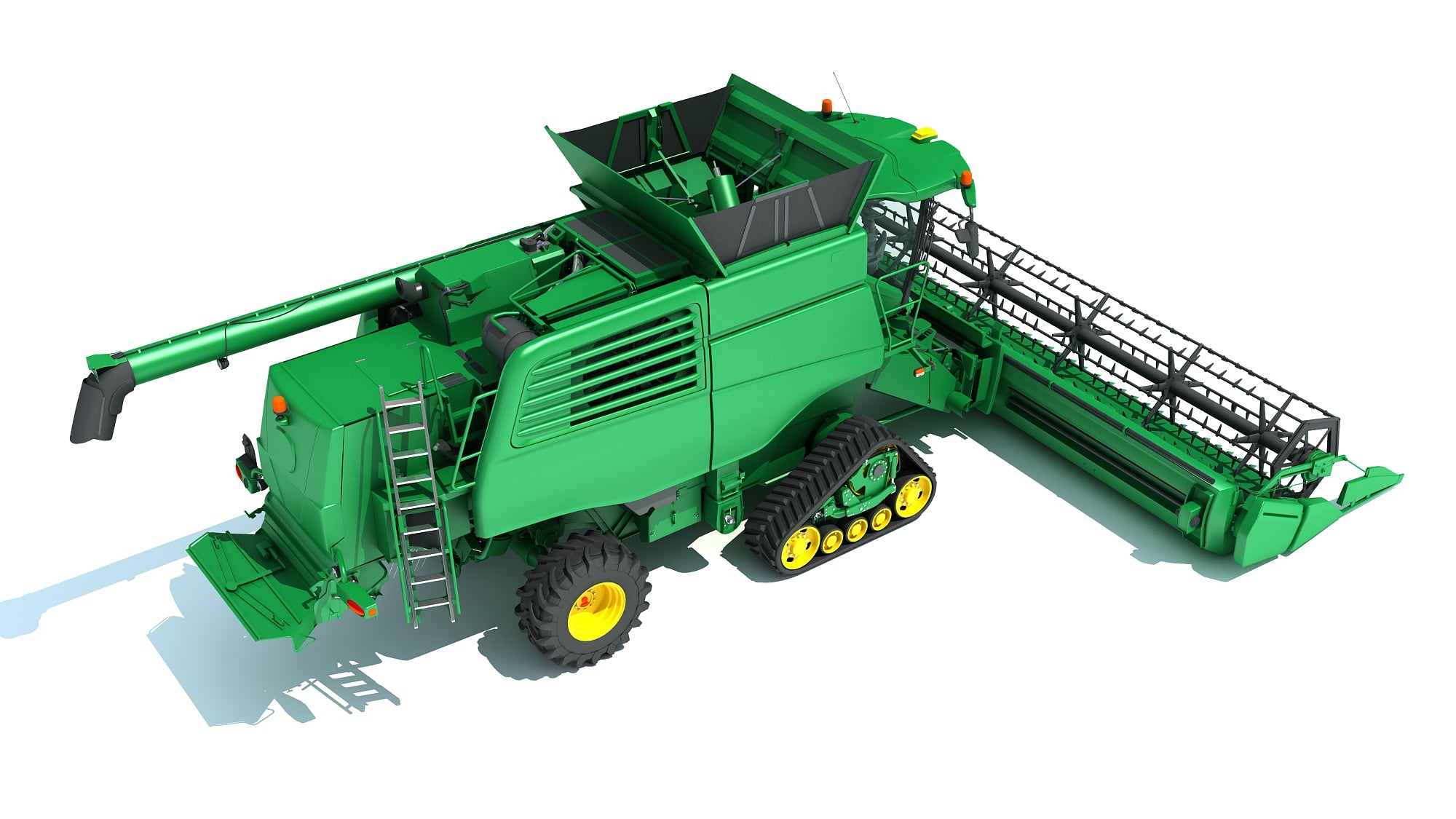 Tracked Combine Harvester