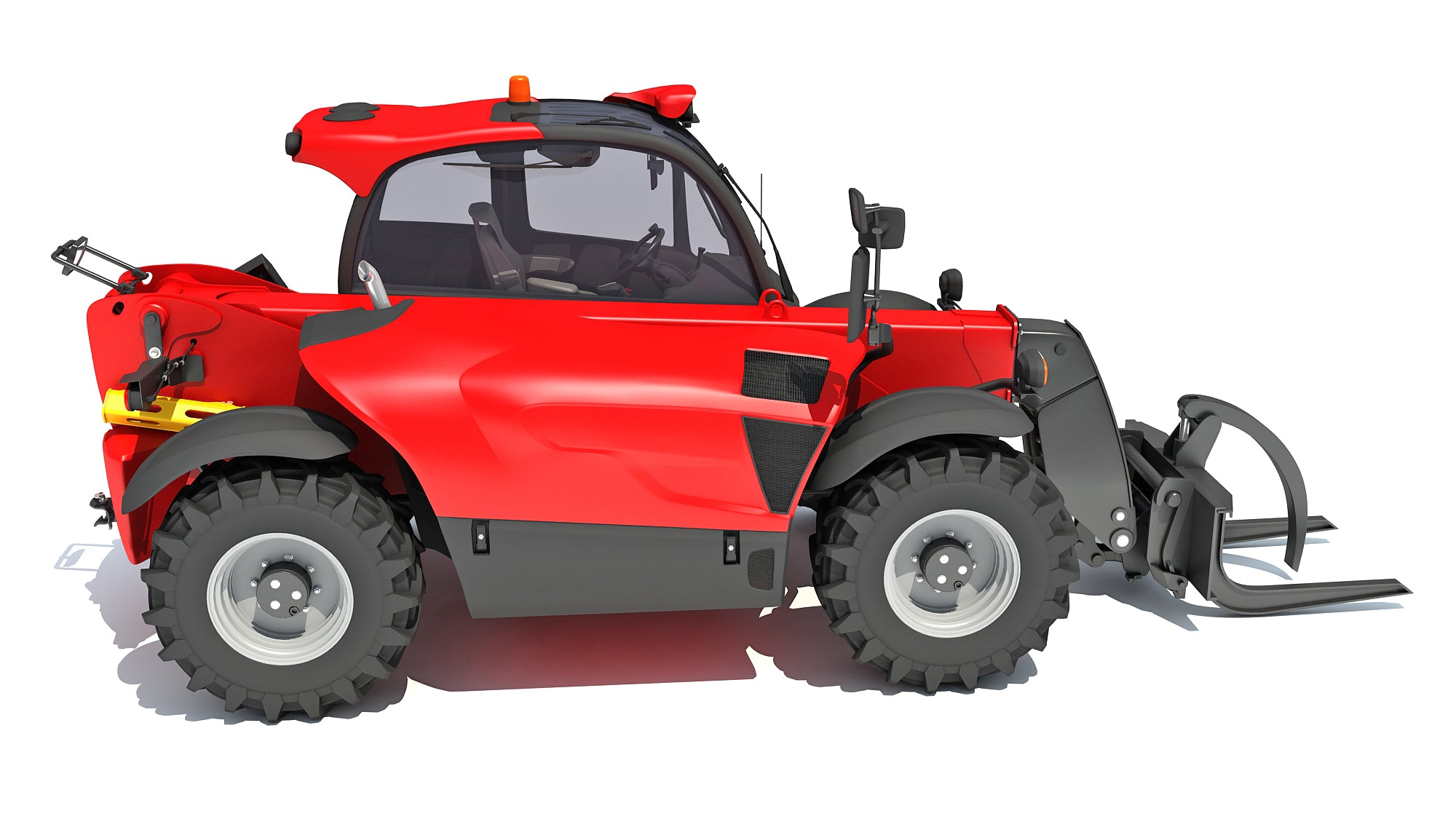 Telehandler 3D Model