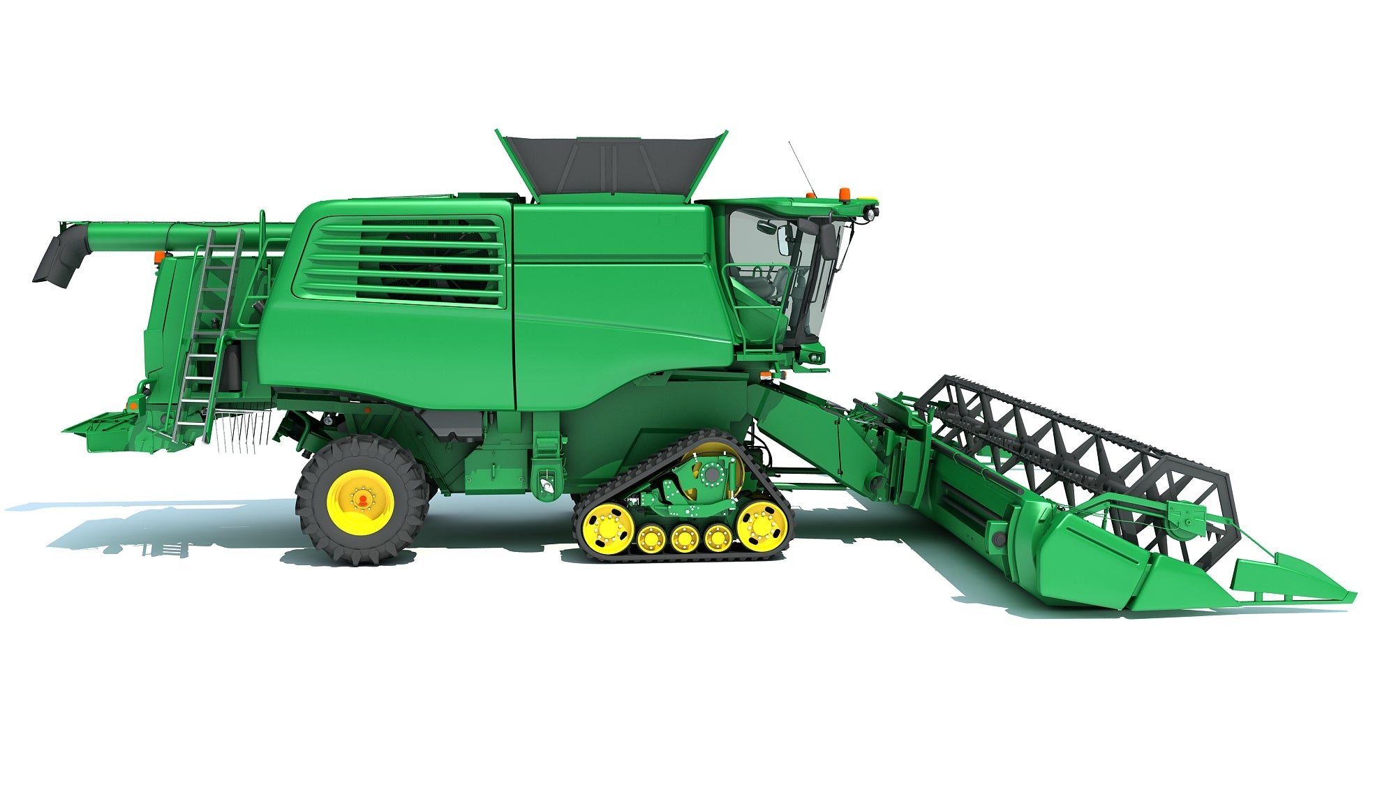 Tracked Combine Harvester