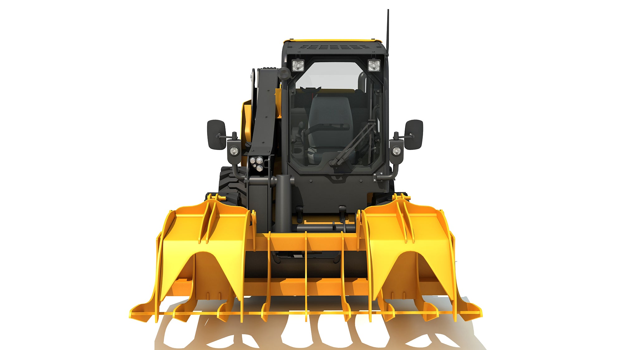 Log Fork Skid Steer Loader