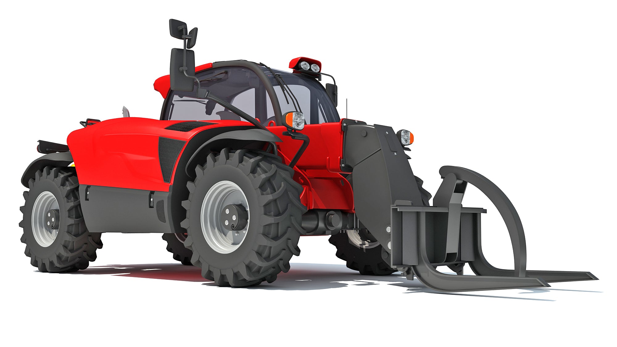 Telehandler 3D Model