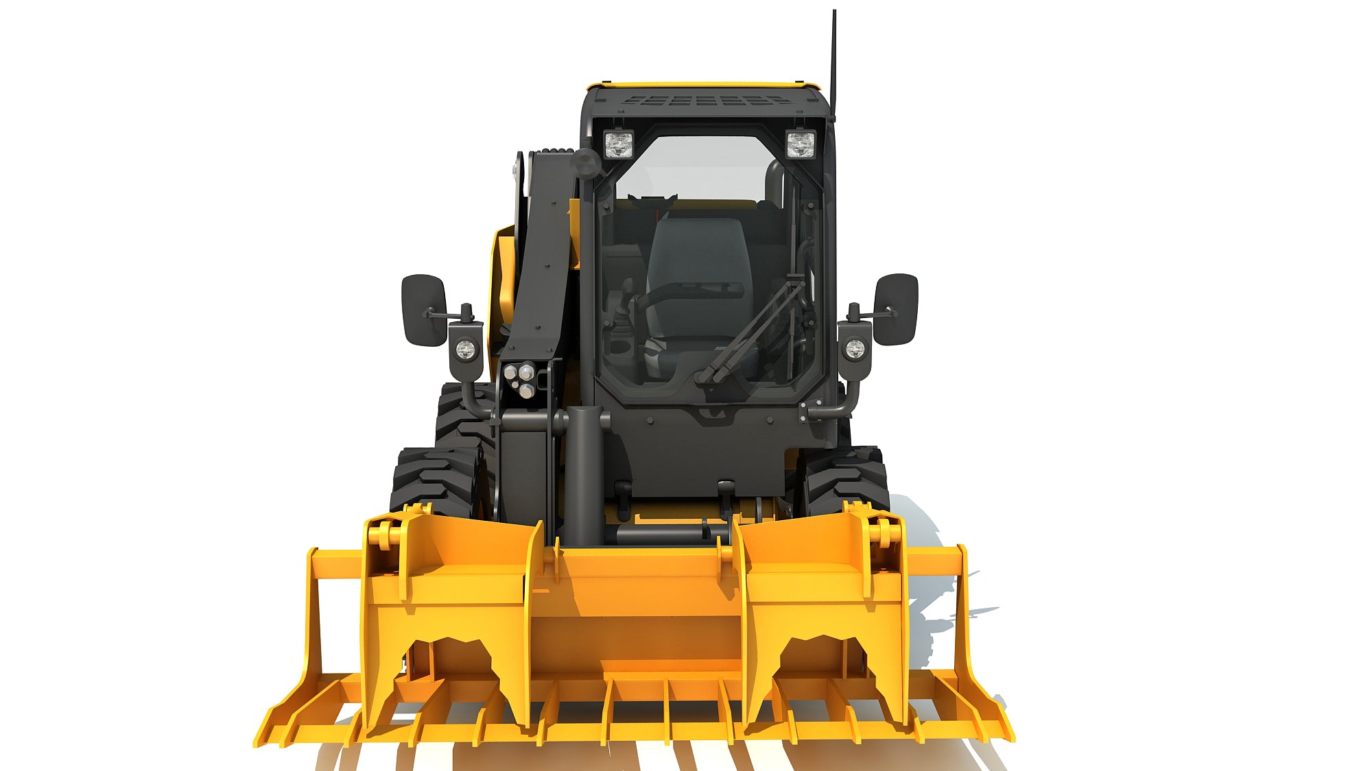 Log Fork Skid Steer Loader