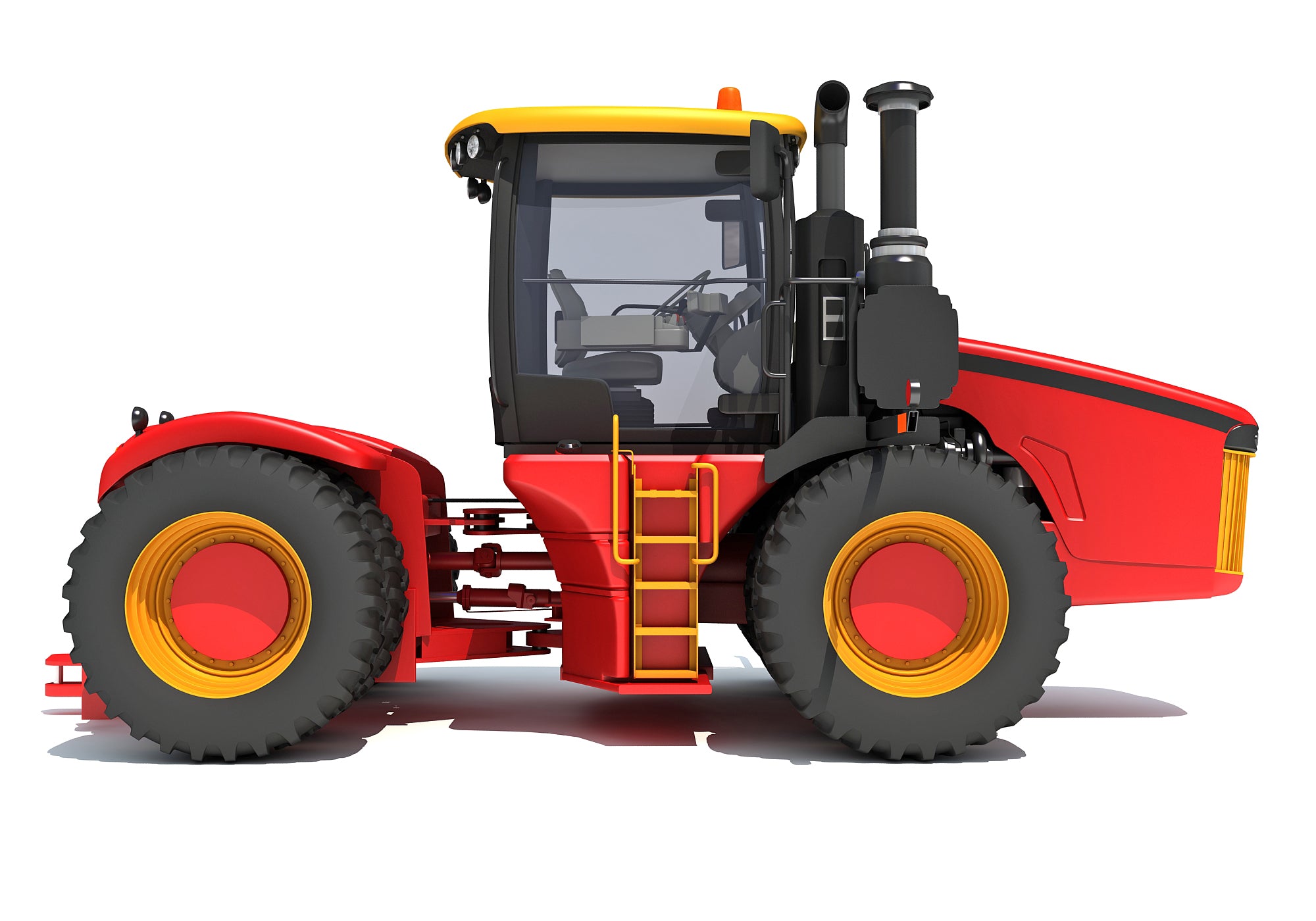 Versatile Wheeled Articulated Tractor