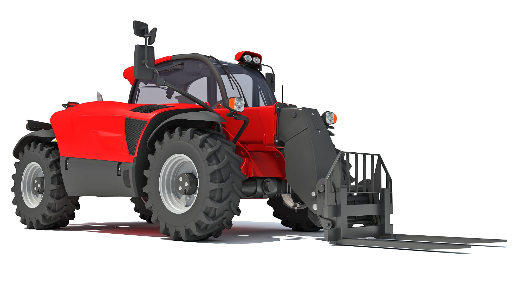3D Telescopic Forklift