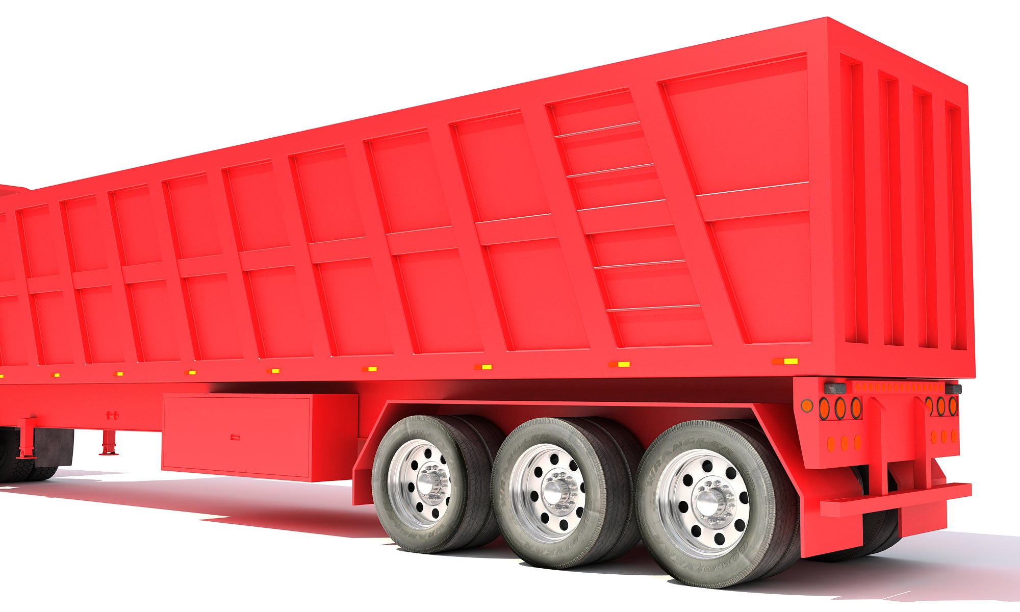3D Models - Truck Tipper Trailer