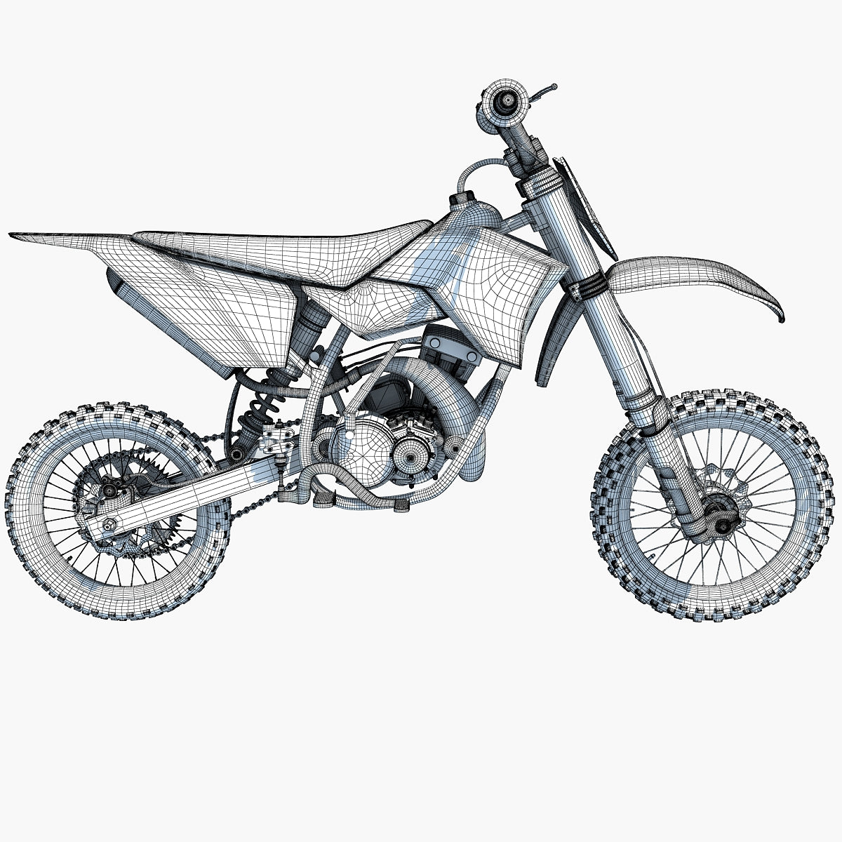 Motocross 3D Models