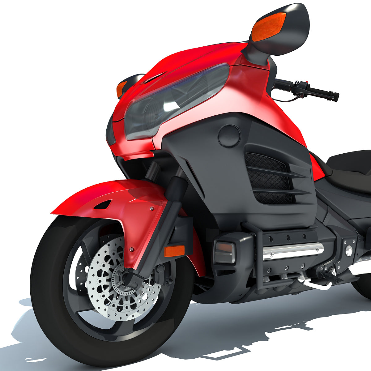 3D Modern Motorcycle