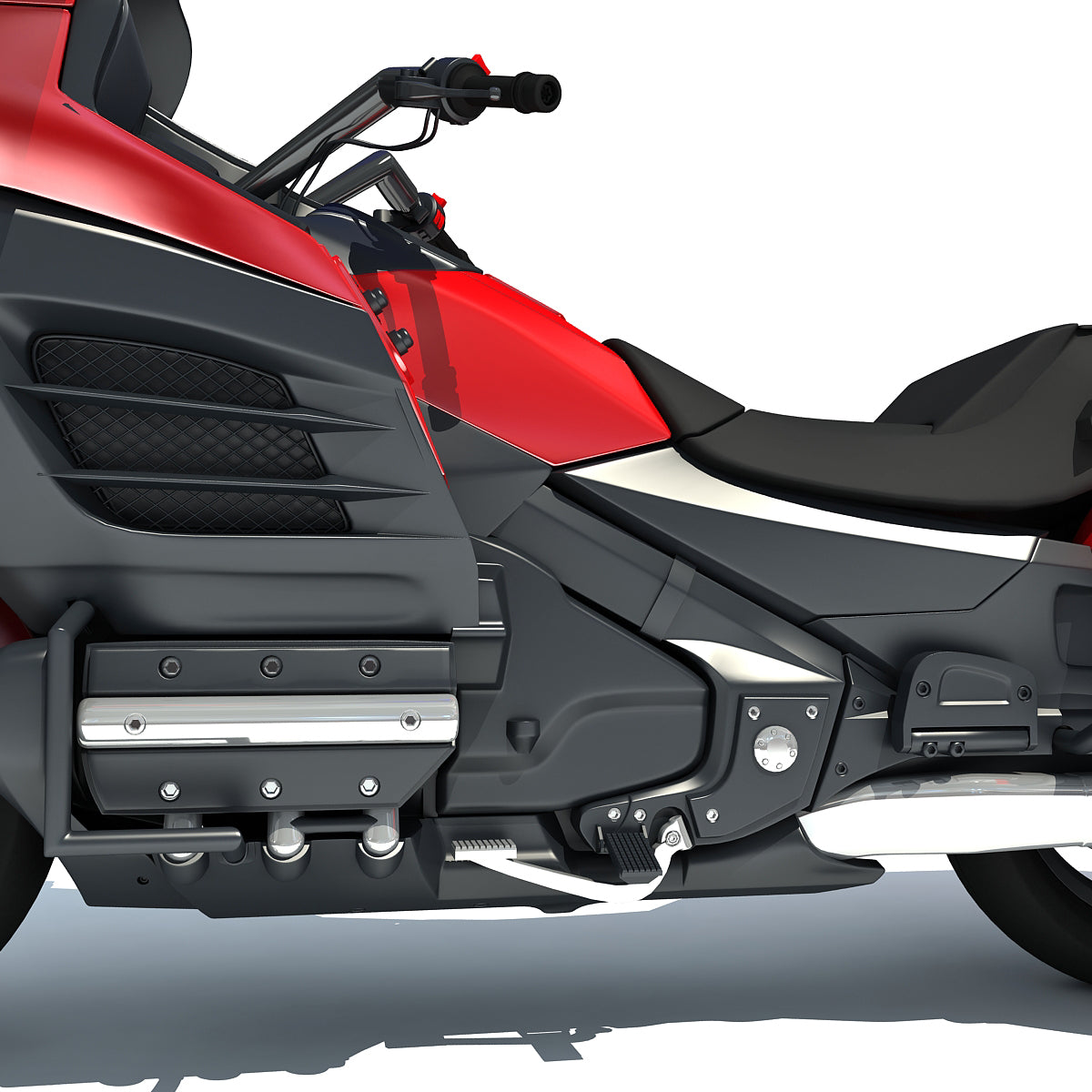 3D Modern Motorcycle