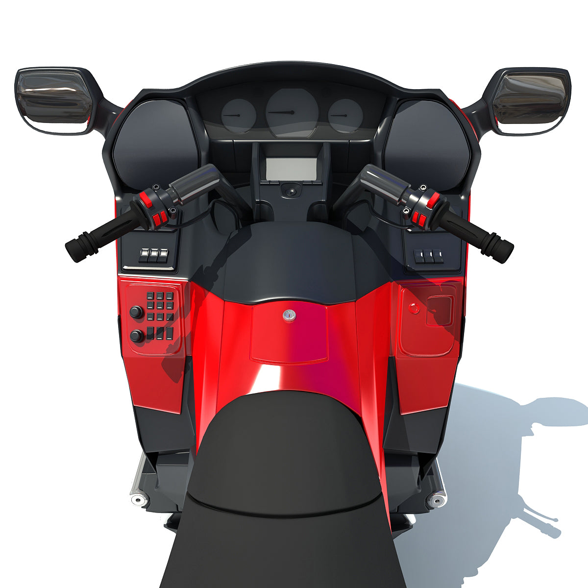 3D Modern Motorcycle