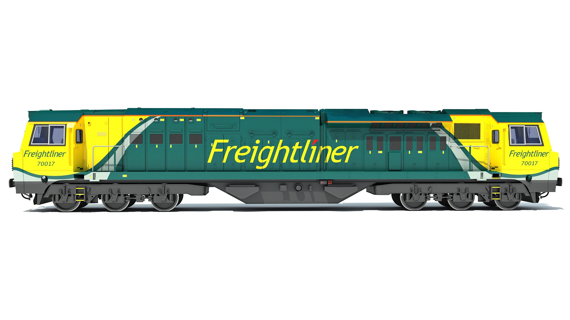 British Rail Class 70 PowerHaul Locomotive 3D Model – 3D Horse