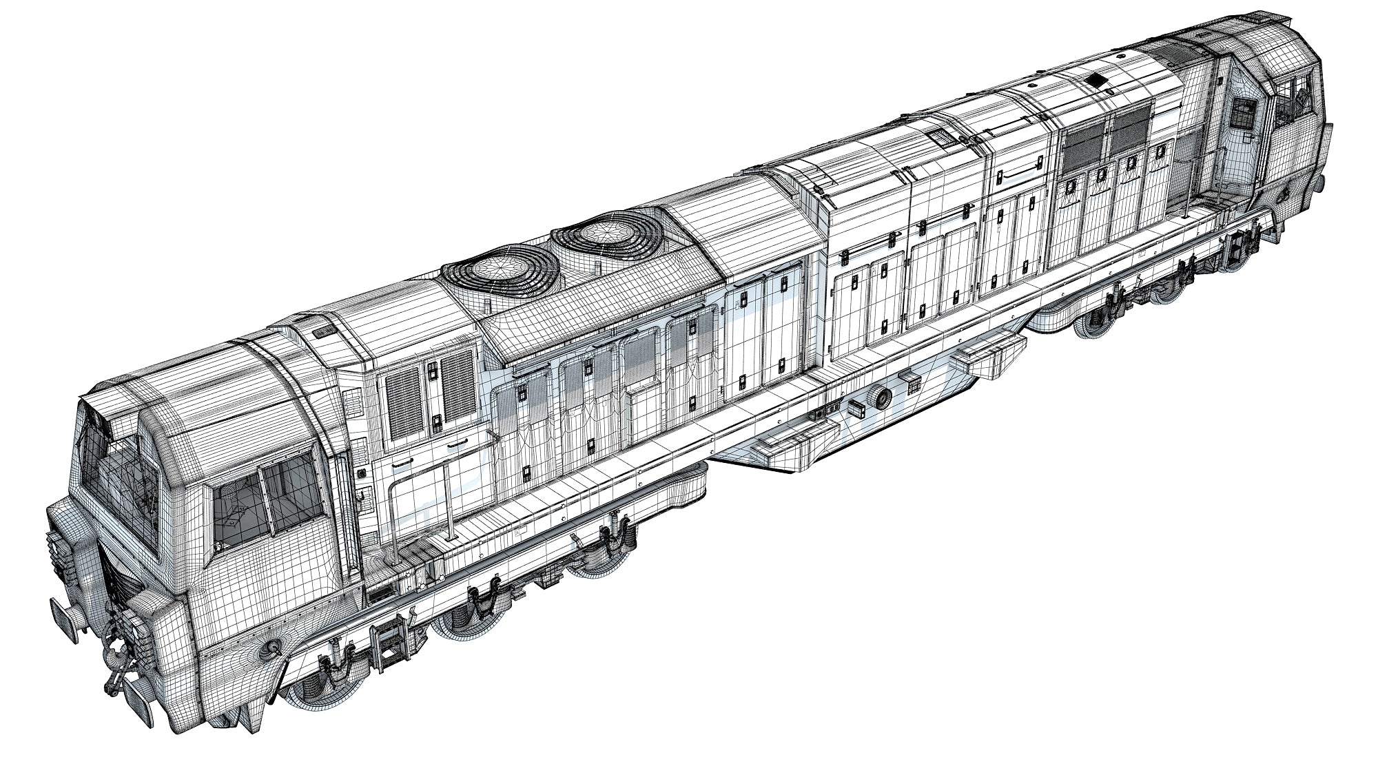 British Rail Class 70 PowerHaul Locomotive