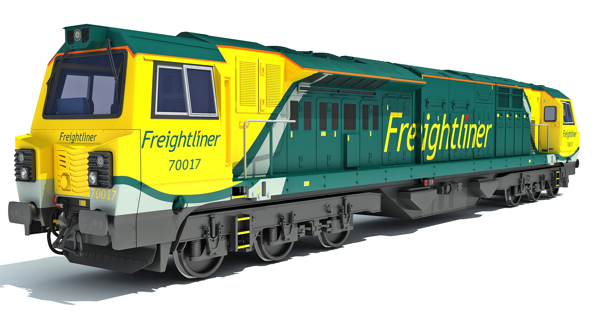 British Rail Class 70 PowerHaul Locomotive 3D Model – 3D Horse