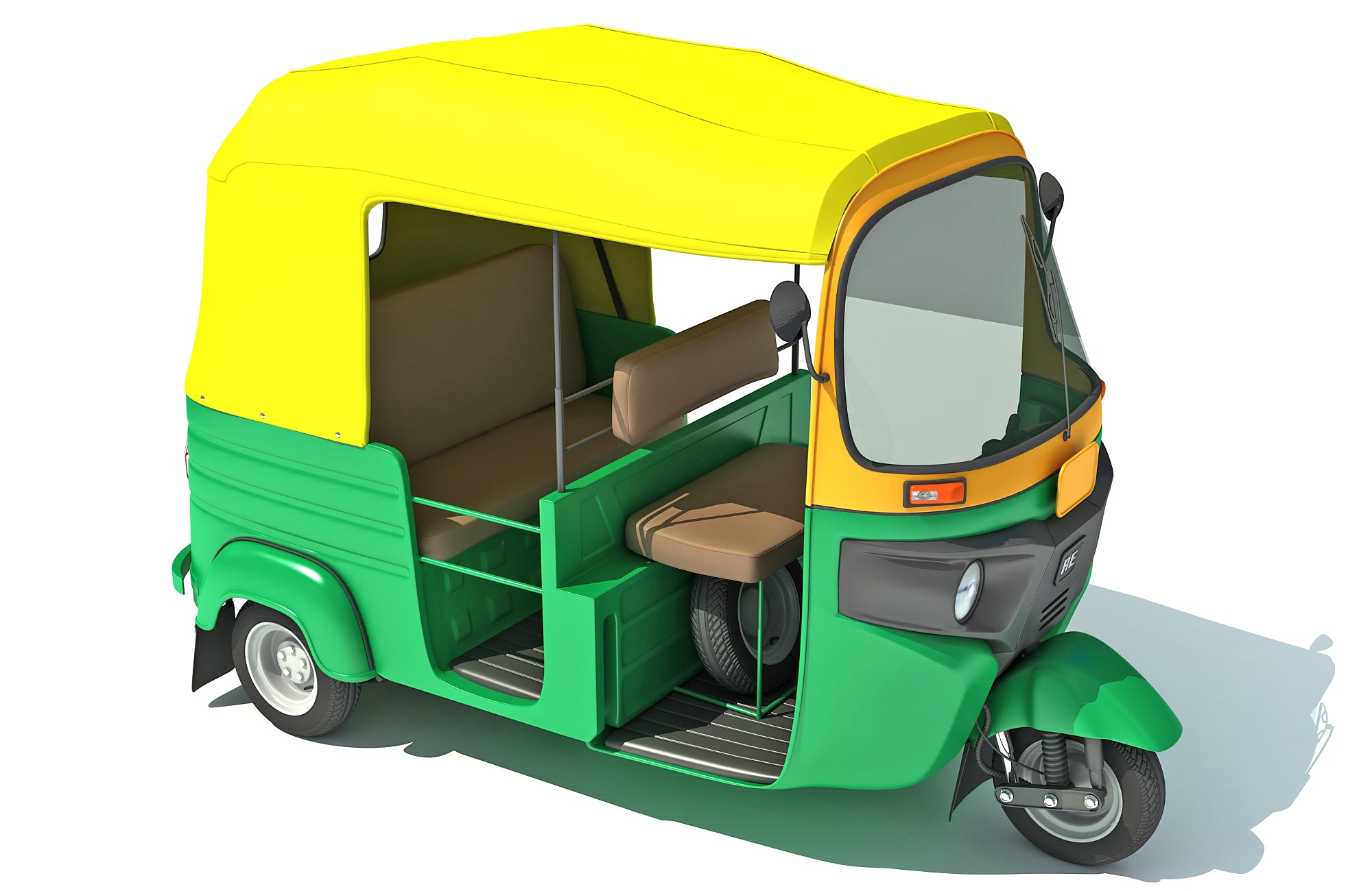 Rickshaw Bajaj 3D Models