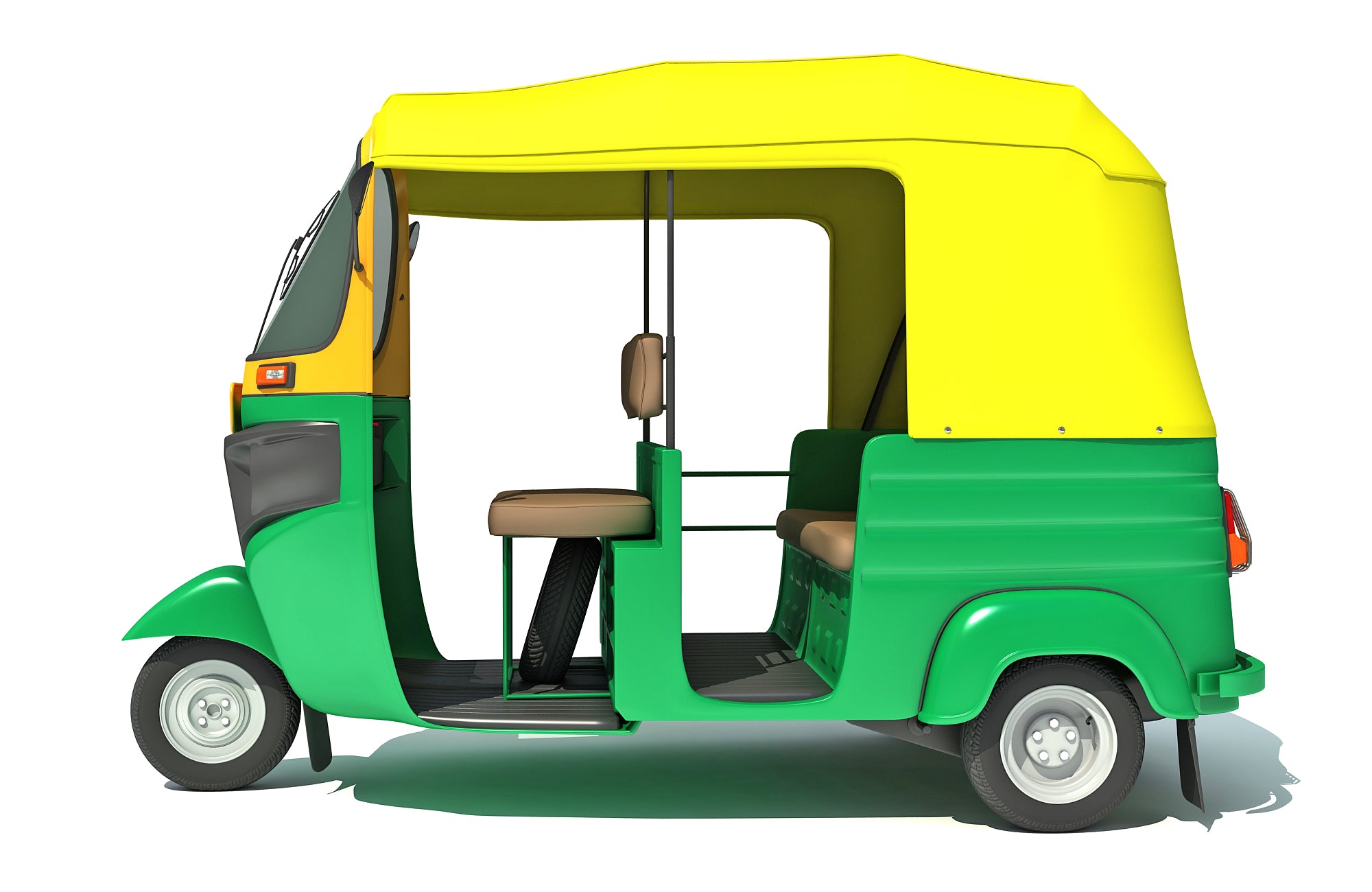 Rickshaw Bajaj 3D Models
