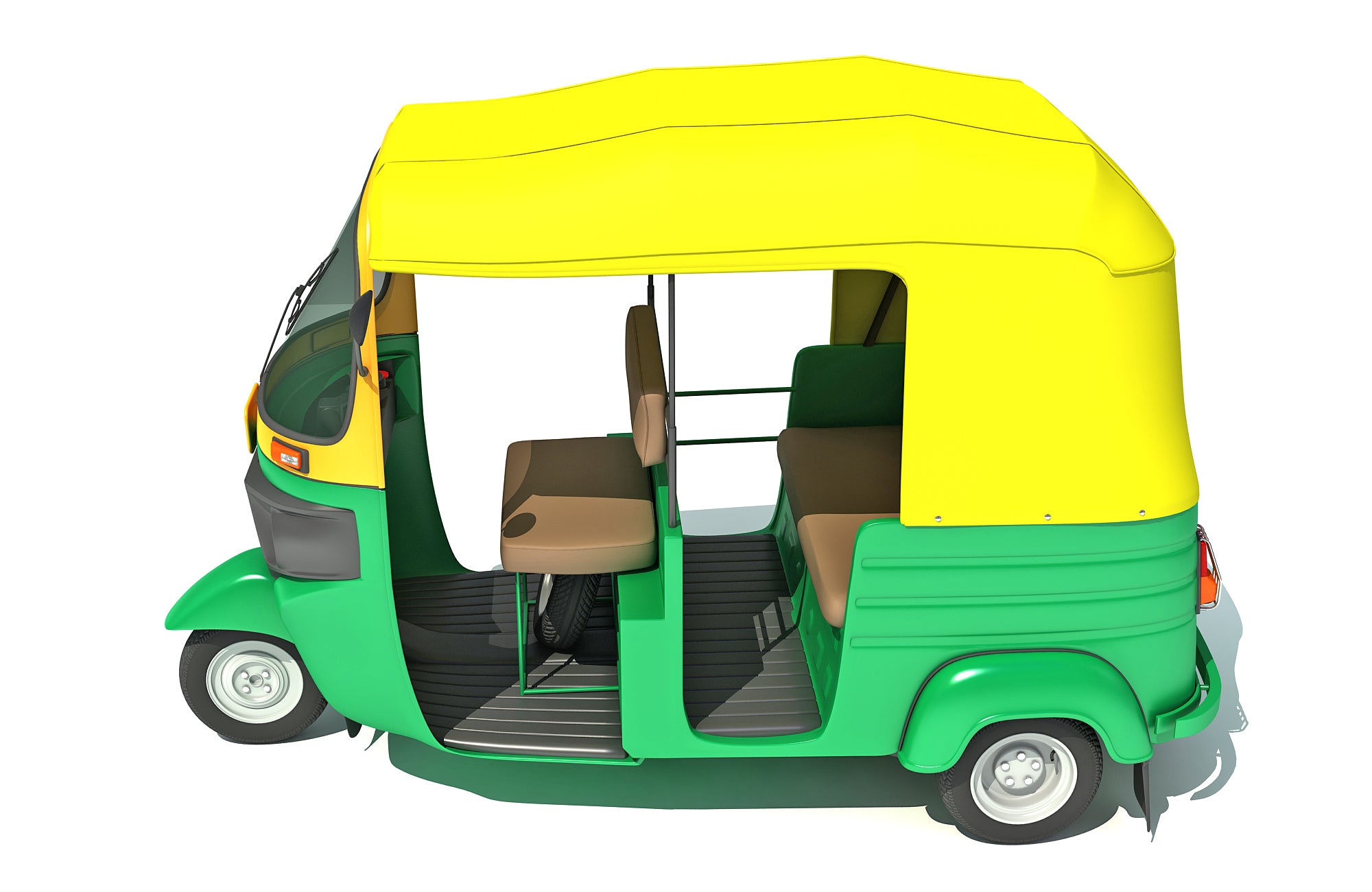 Rickshaw Bajaj 3D Models