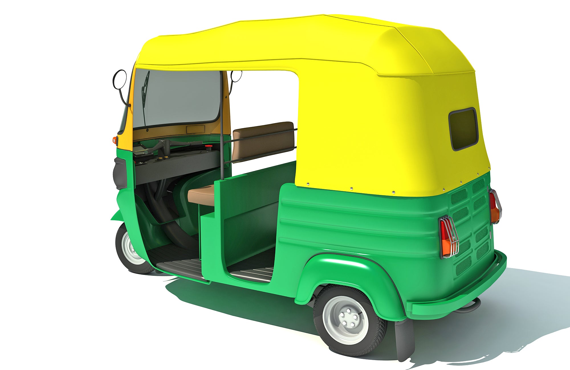 Rickshaw Bajaj 3D Models