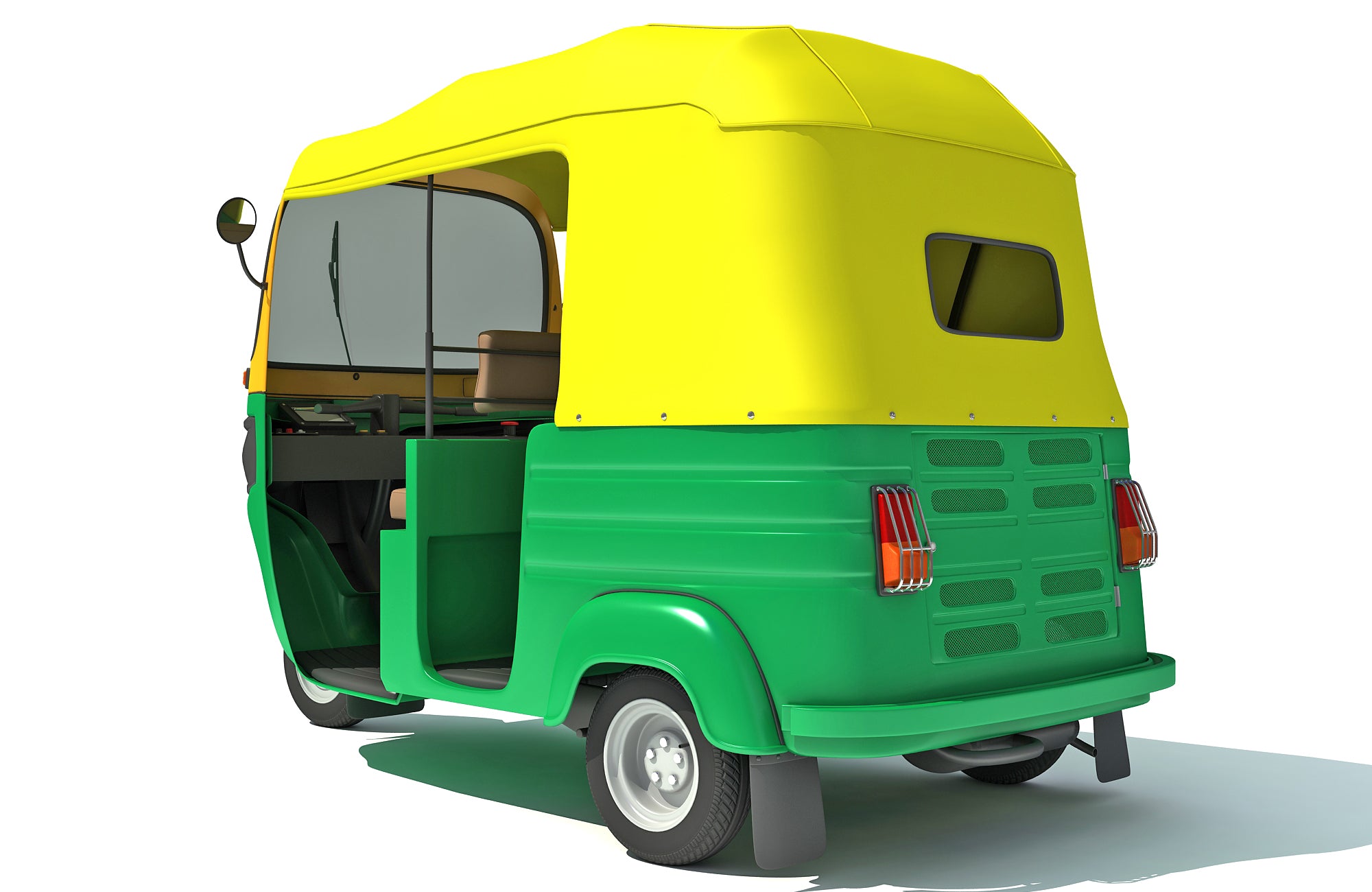 Rickshaw Bajaj 3D Models