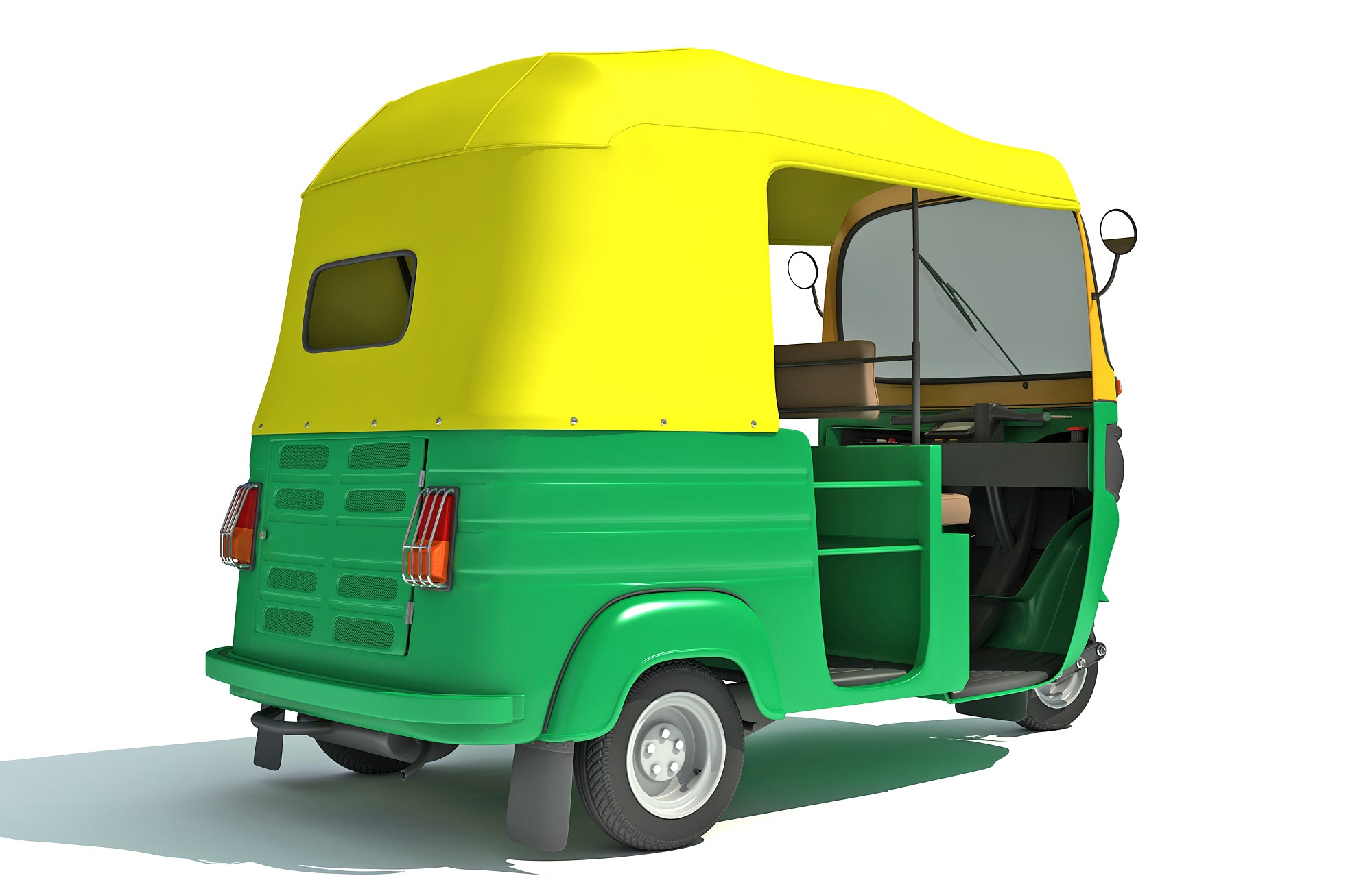 Rickshaw Bajaj 3D Models