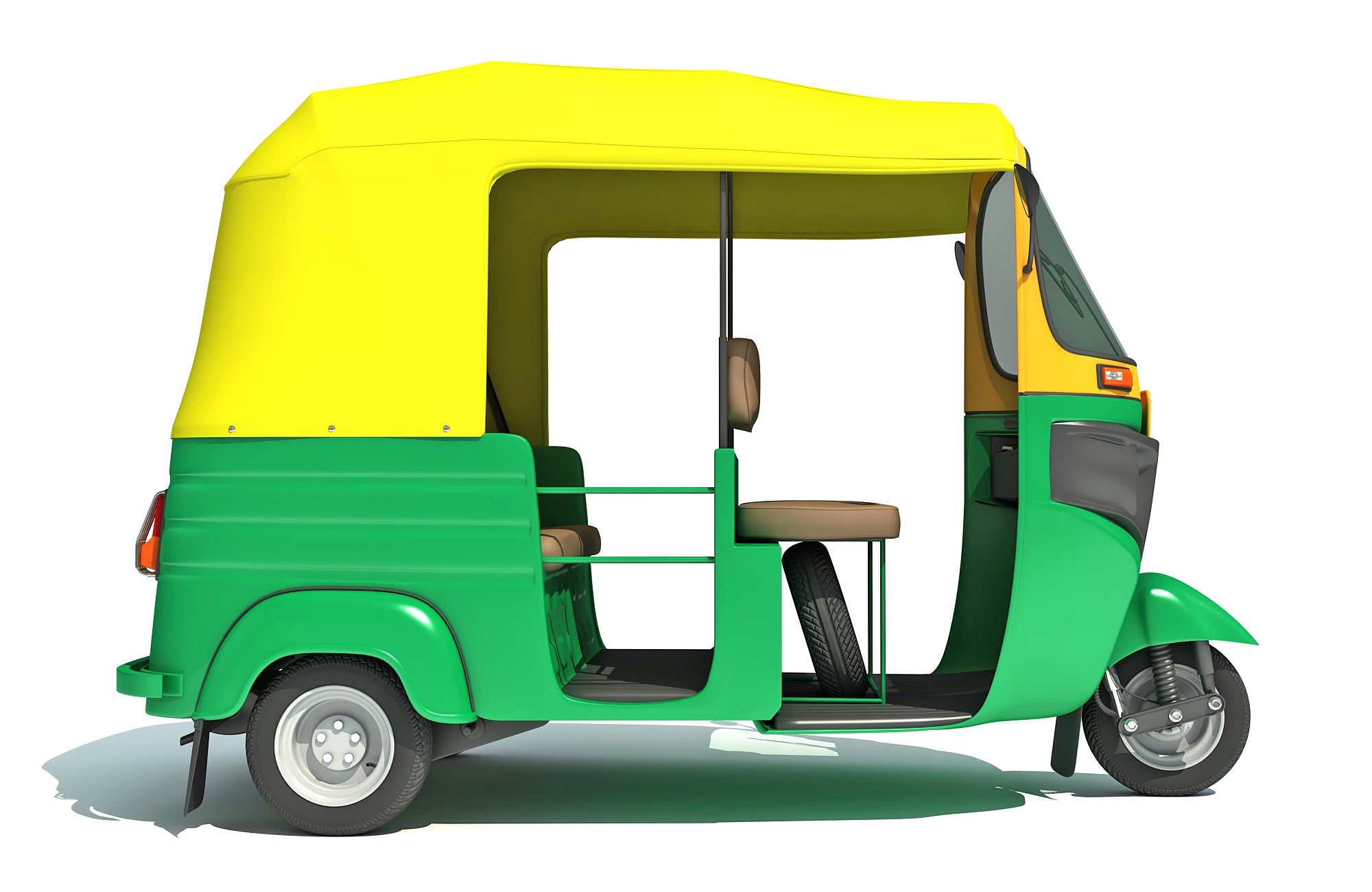 Rickshaw Bajaj 3D Models