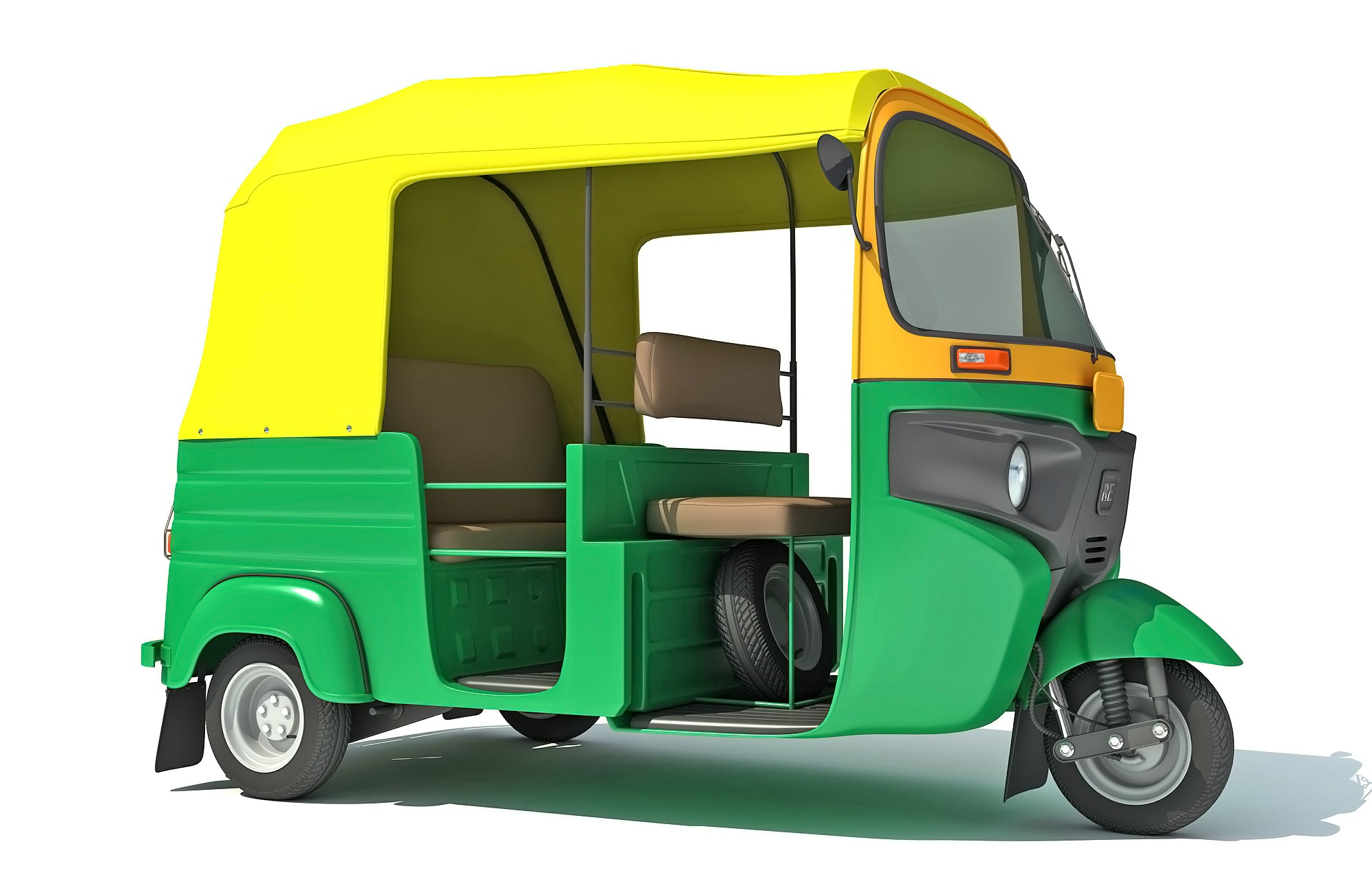 Rickshaw Bajaj 3D Models