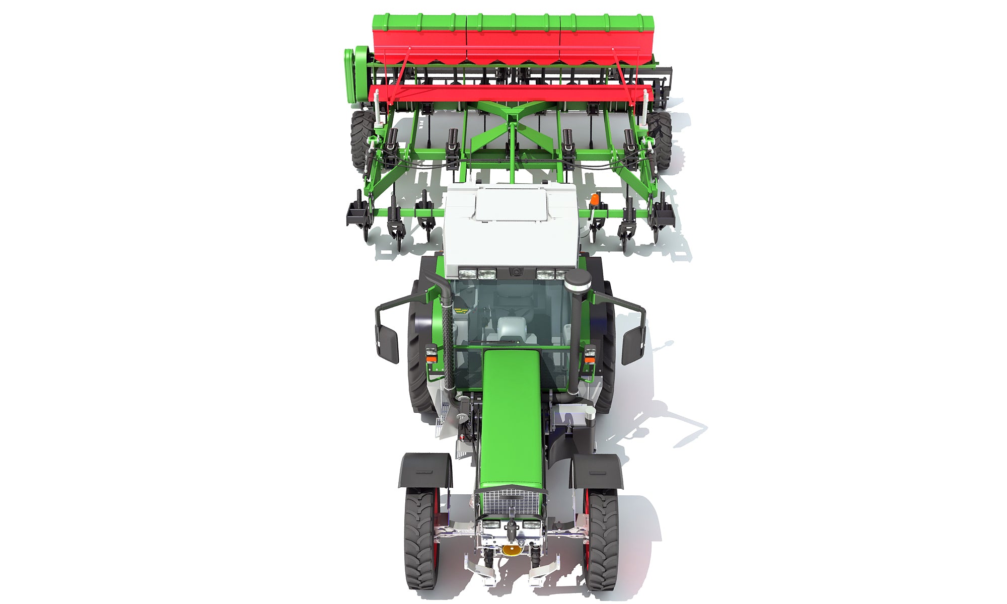 Seed Drill 3D Models
