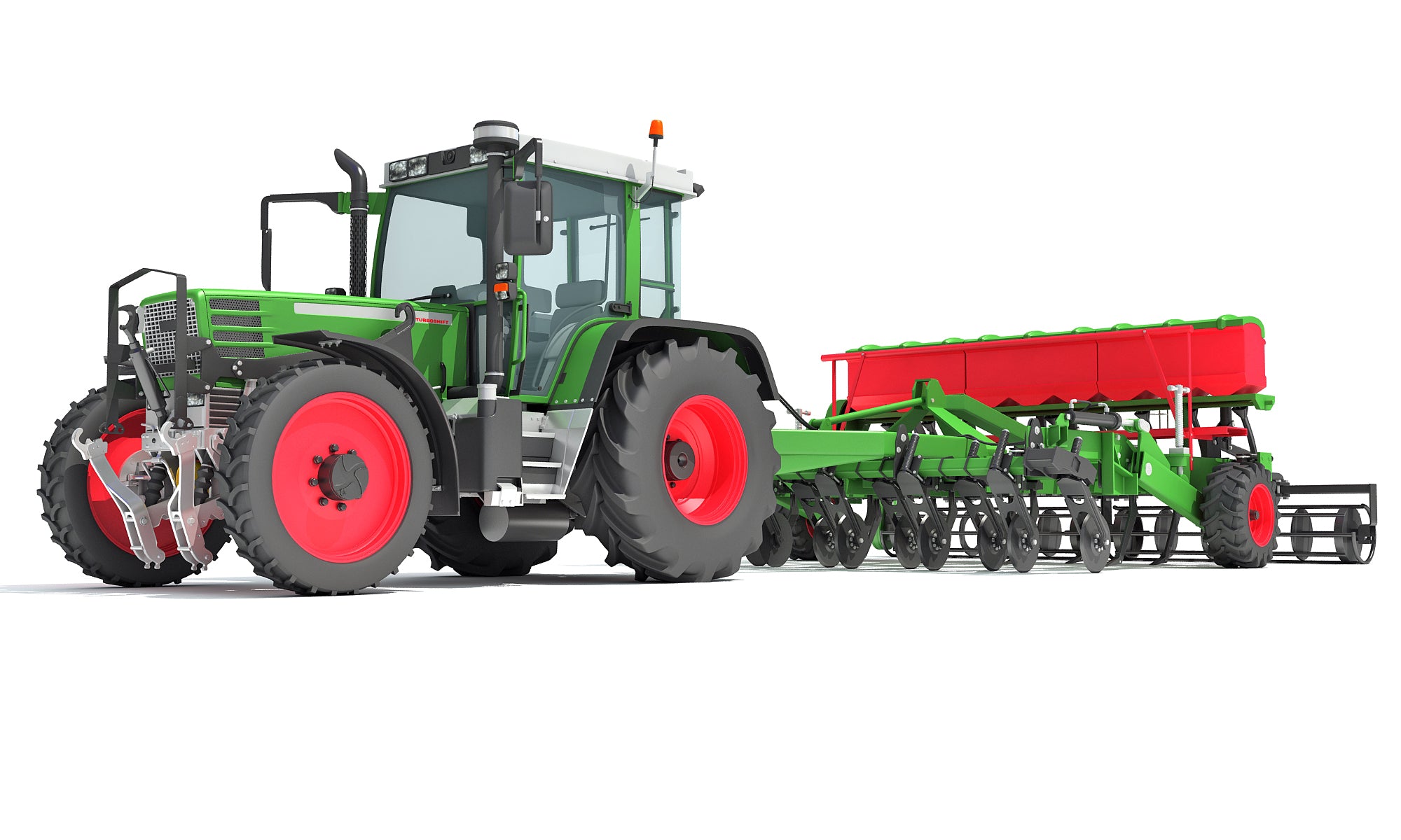 Seed Drill 3D Models