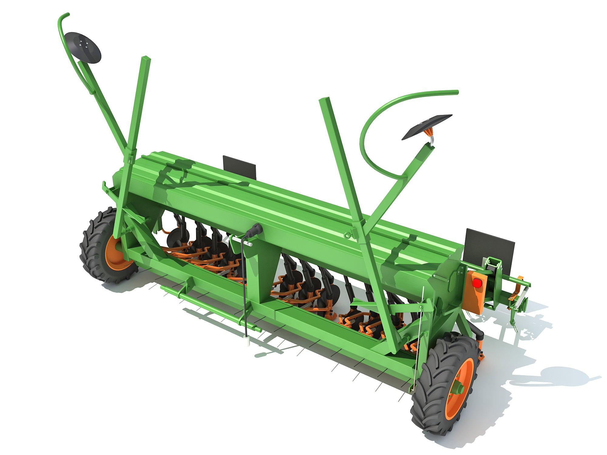 Seed Drill 3D Models