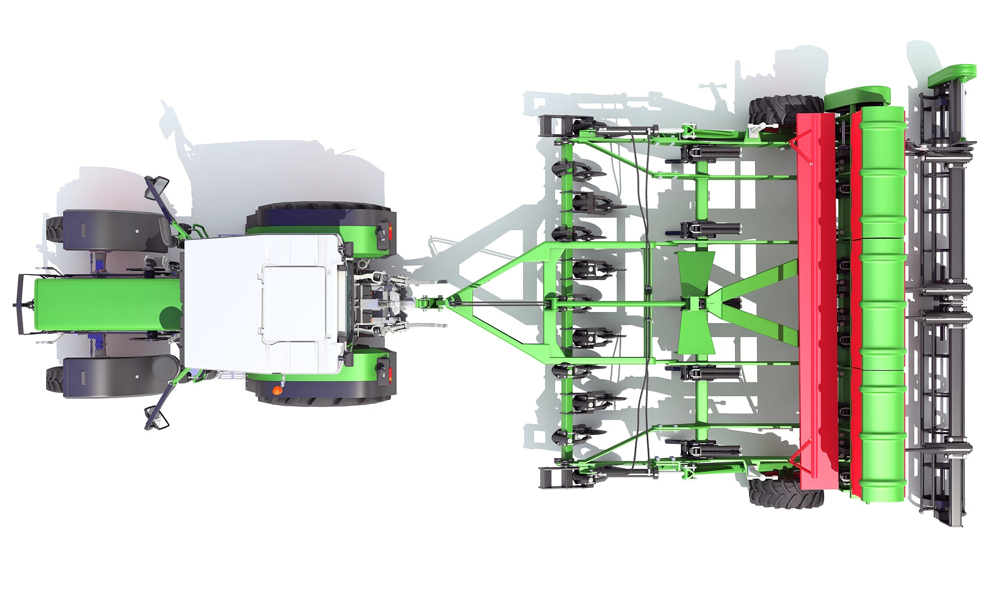Seed Drill 3D Models