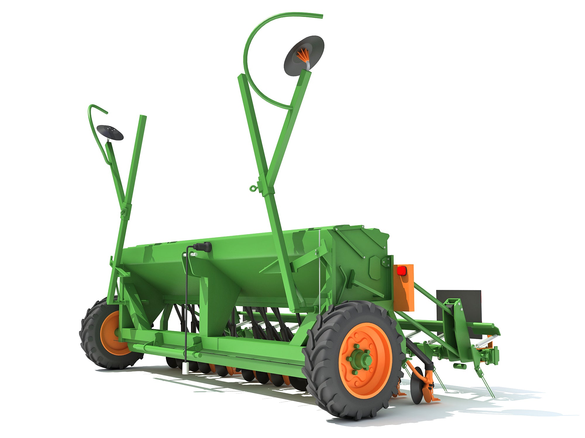 Seed Drill 3D Models