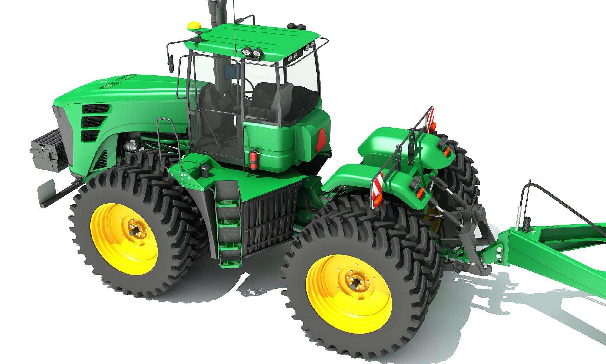 Tractor with Seed Drill