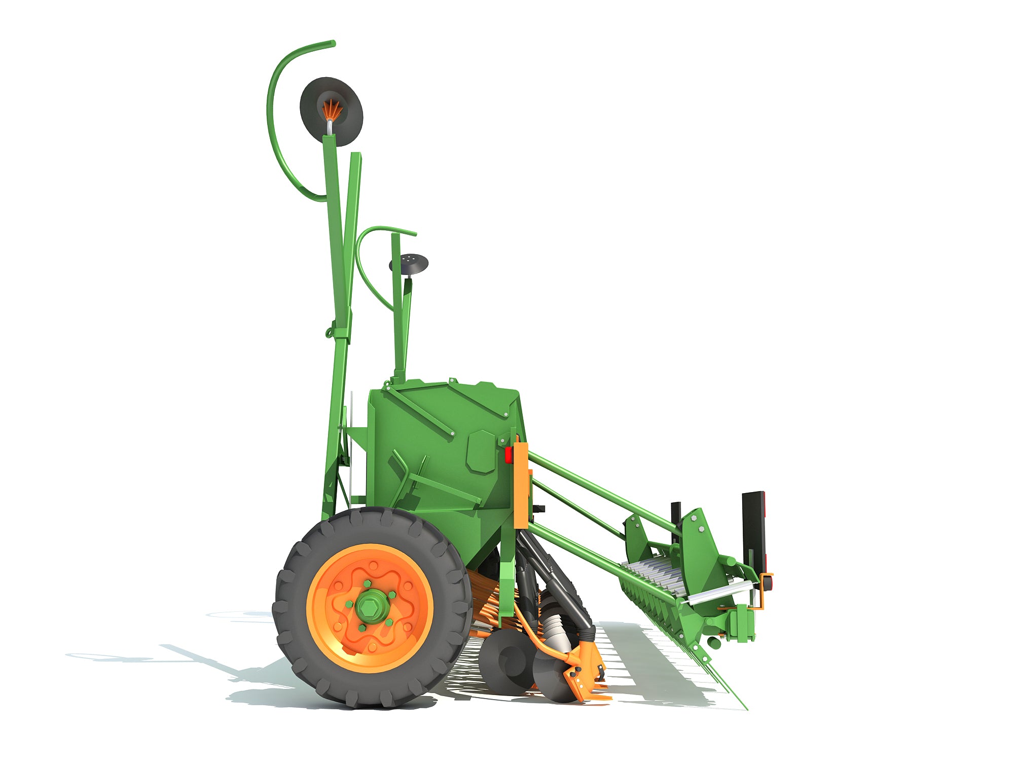 Seed Drill 3D Models